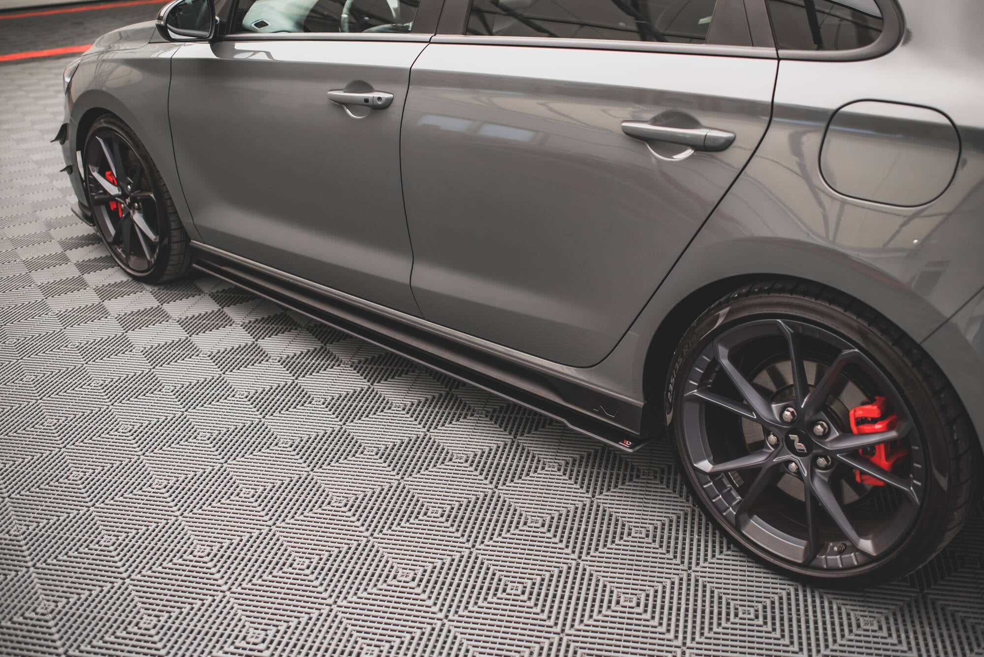 Street Pro Seitenschweller V2 Ansatz für für Hyundai I30 N