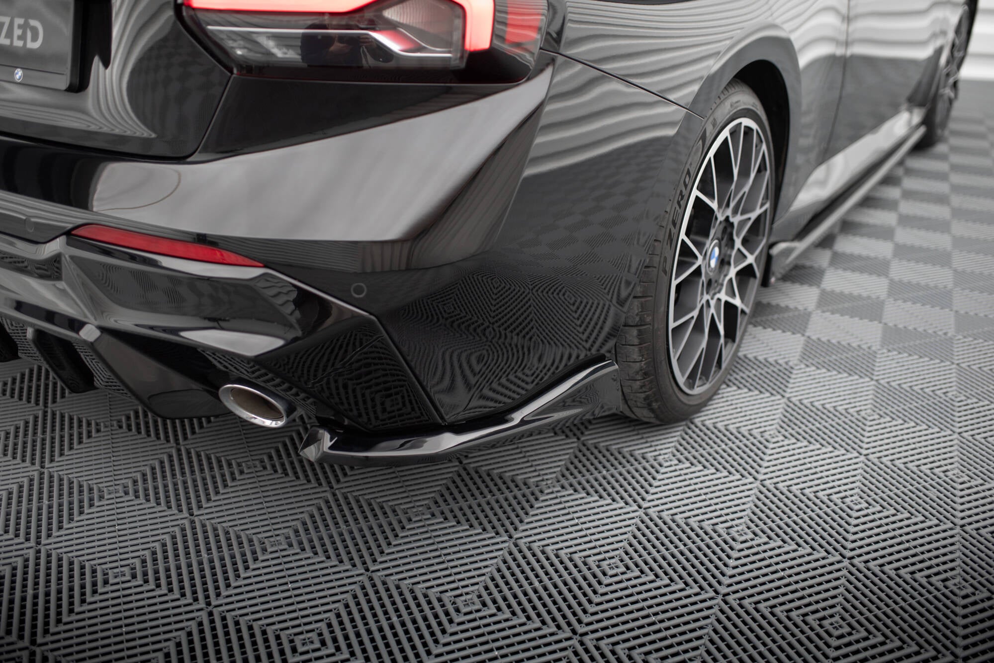 Flaps Heckansatz V4 Diffusor für BMW 2 G42