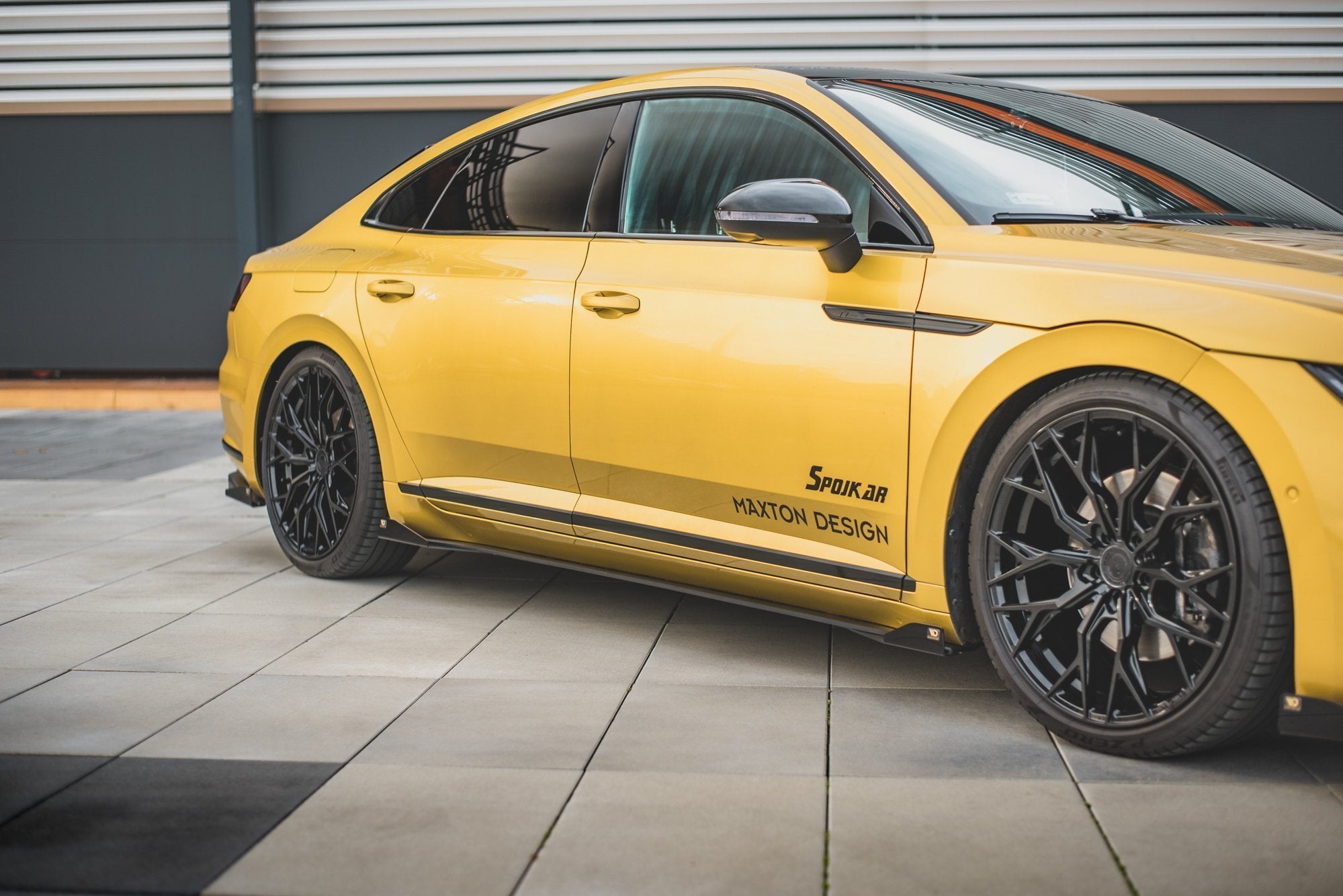 Street Pro Seitenschweller Ansatz für + Flaps Volkswagen Arteon R-Line