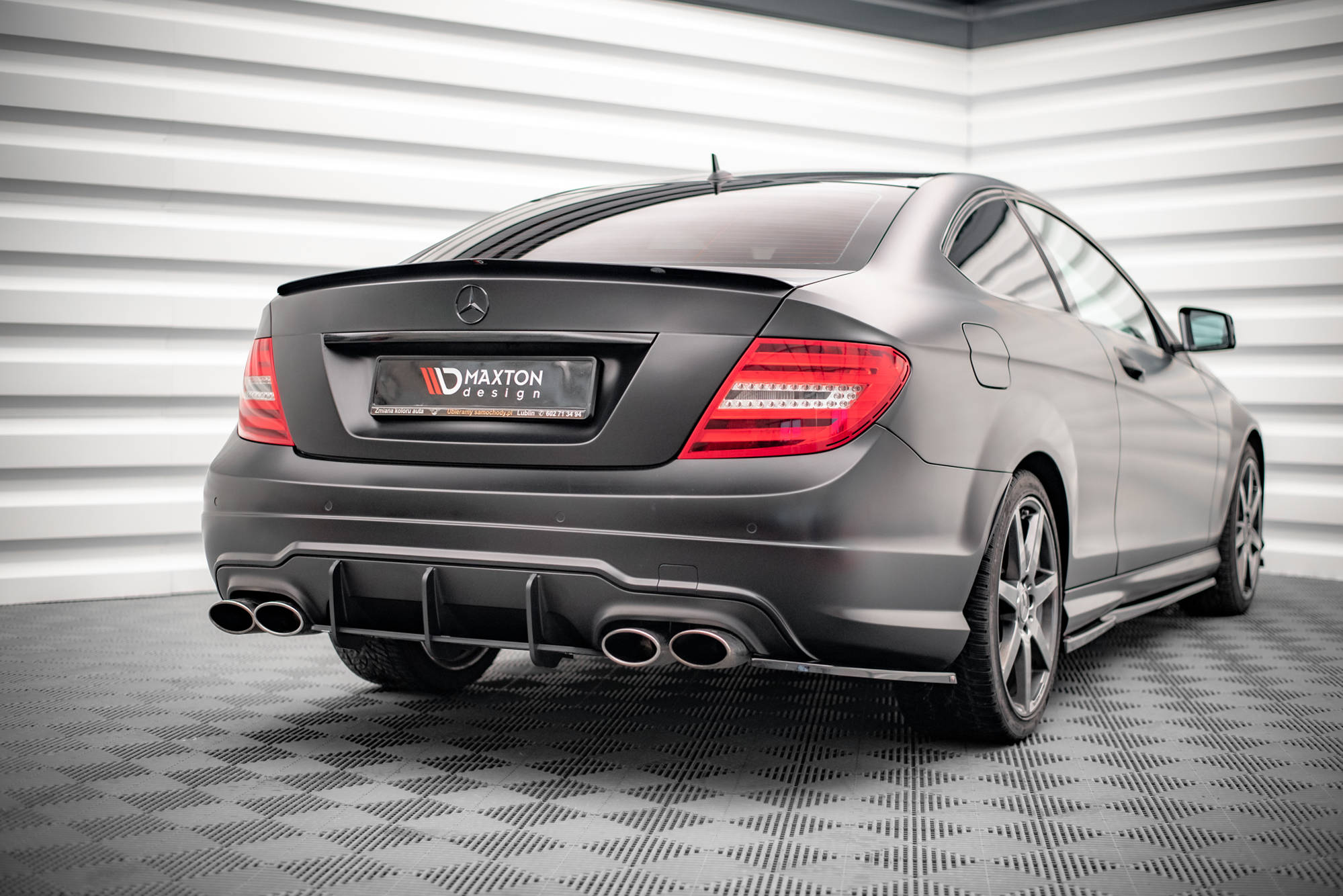 Spoiler für Mercedes-Benz C Limousine W204 / C Coupe C204