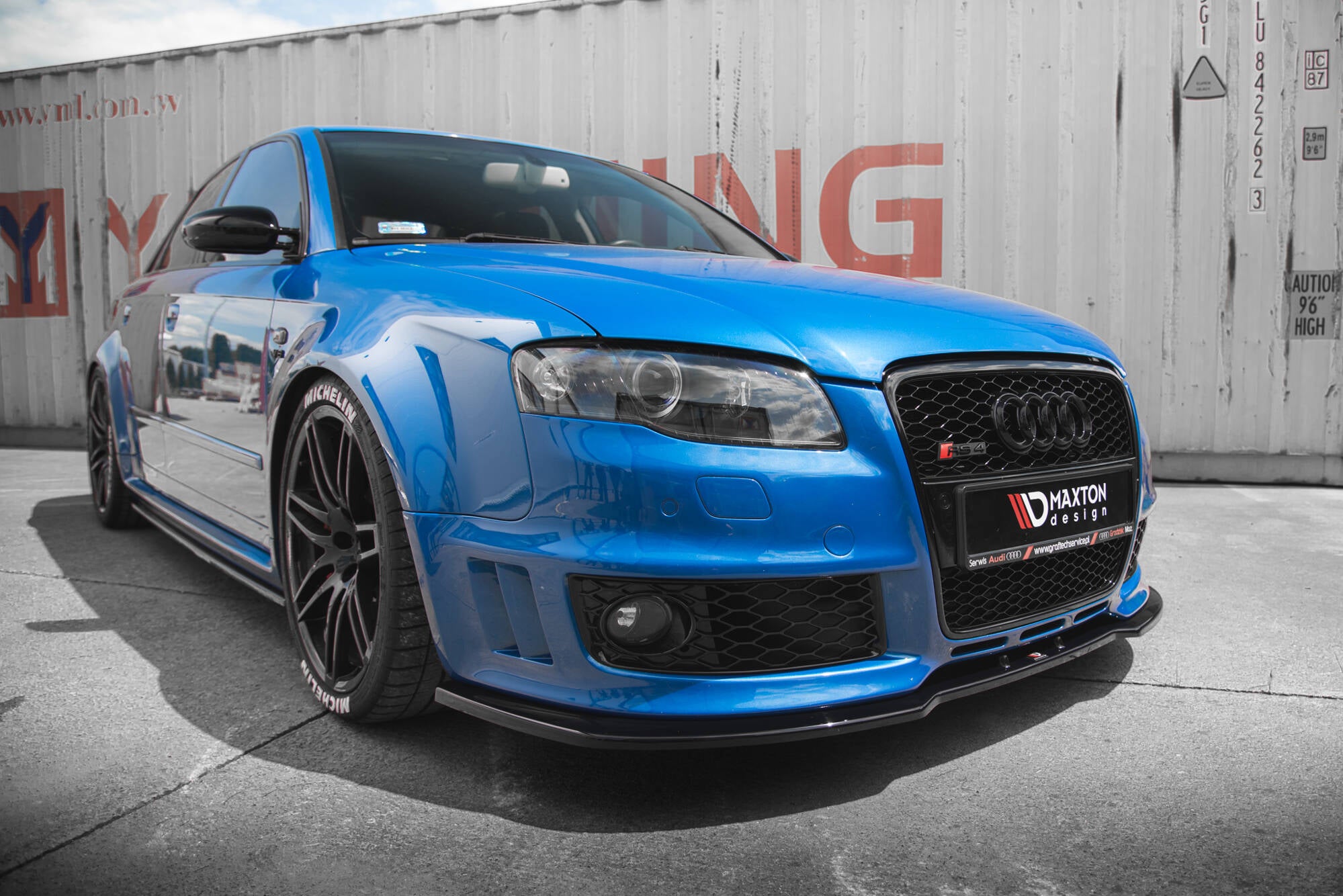 Frontlippe V2 für Audi RS4 B7