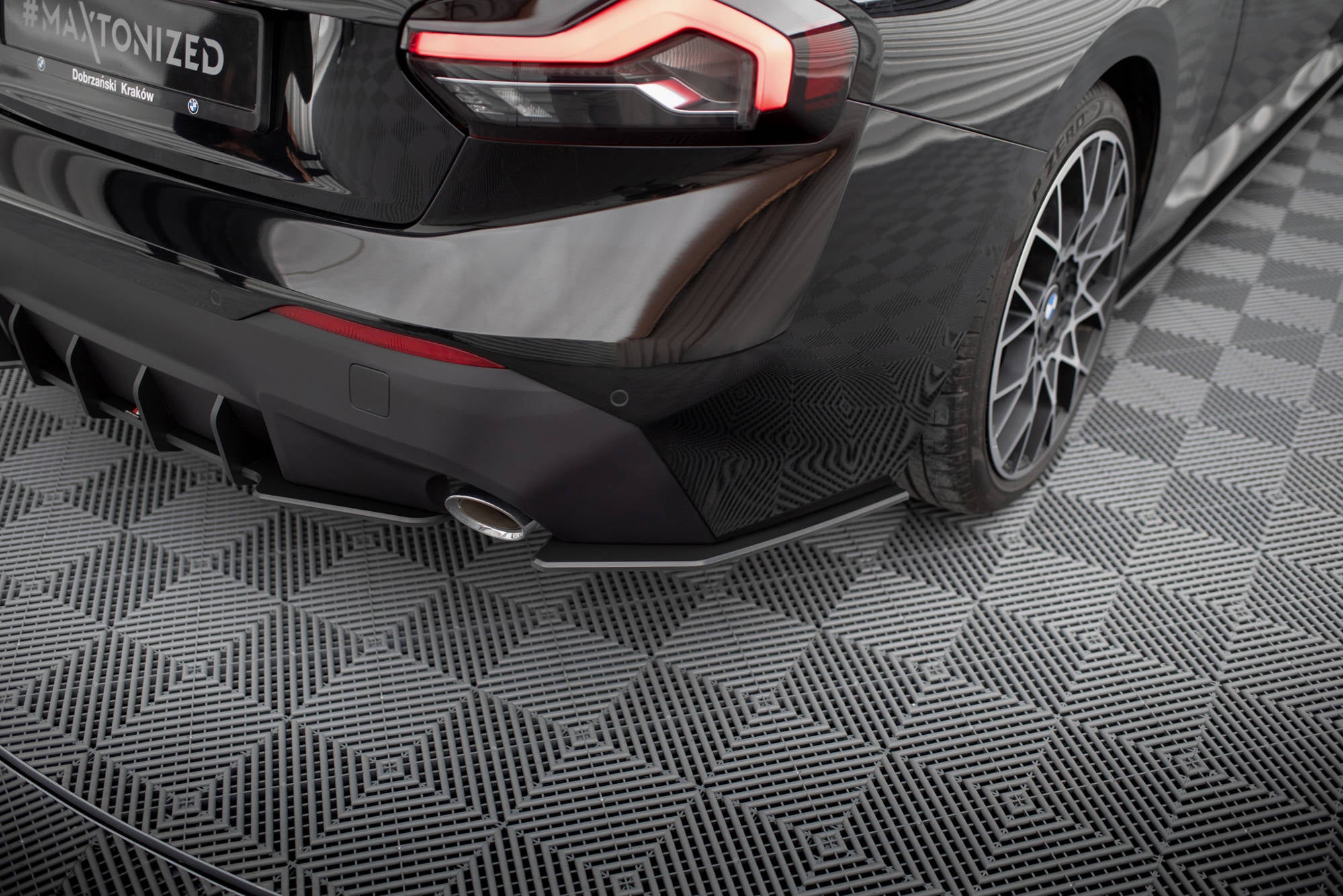 Street Pro Flaps Heckansatz Diffusor für BMW 2 Coupe G42