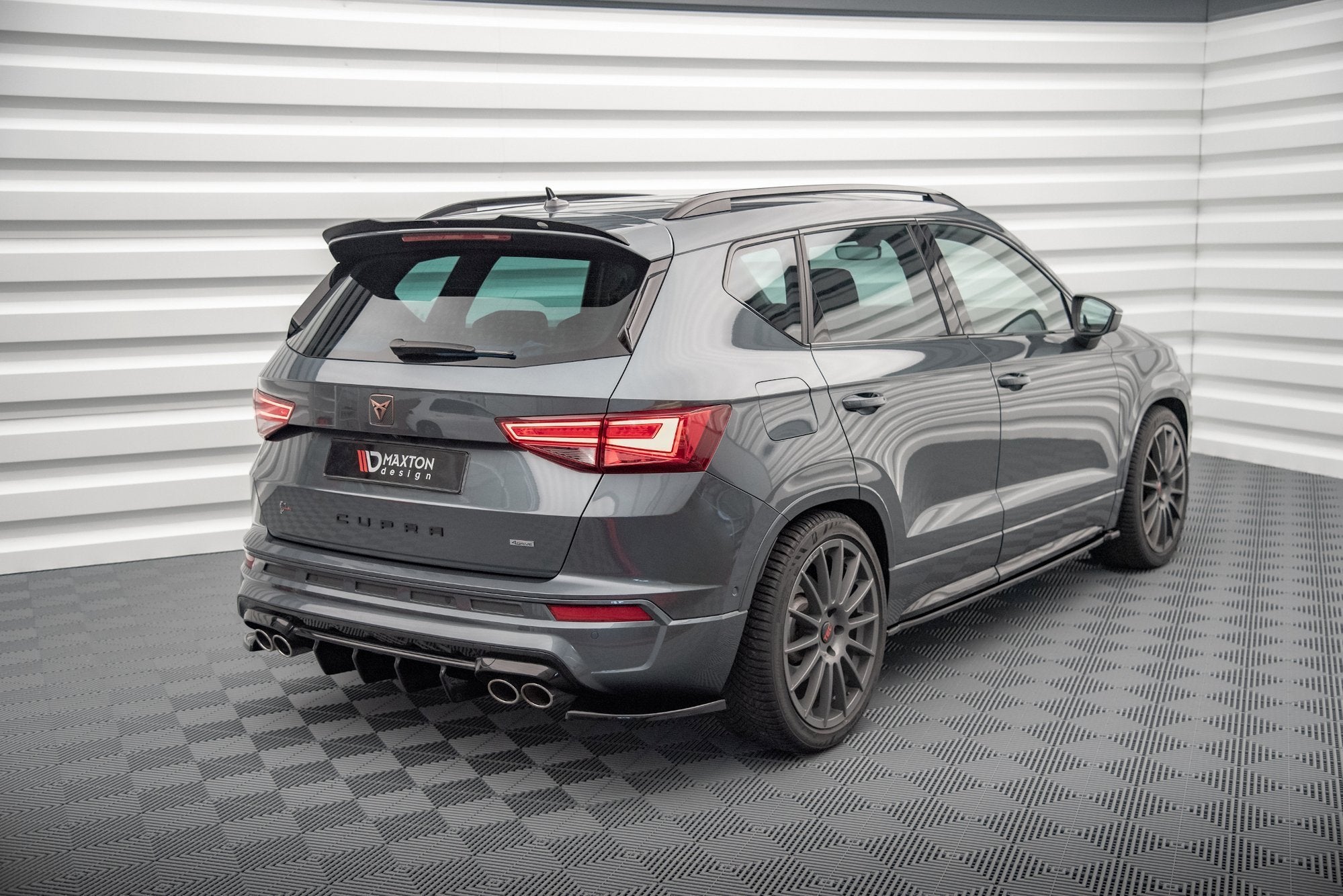 Heck Ansatz Flaps Diffusor für Cupra Ateca Mk1 / Mk1 Facelift