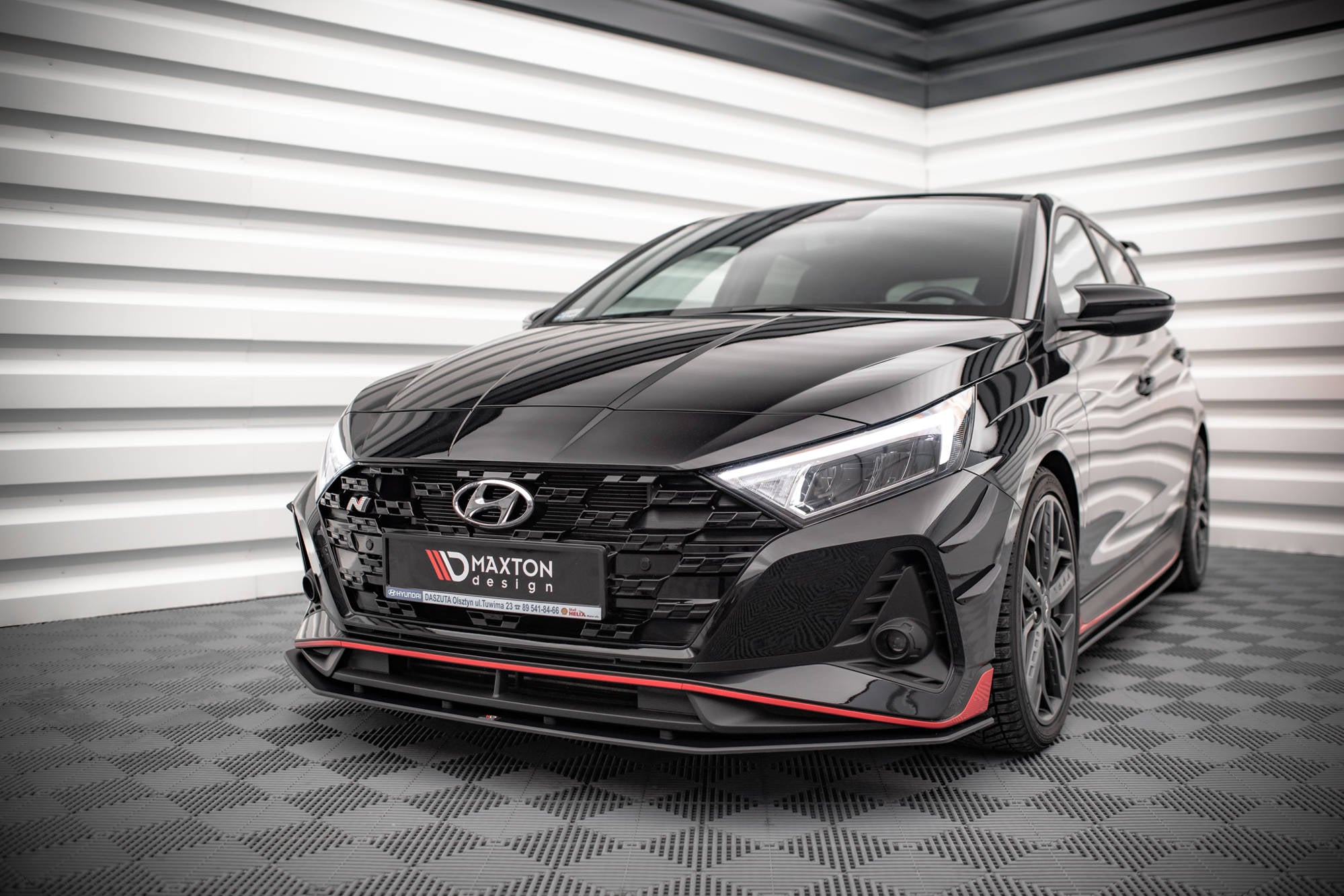 Street Pro Frontlippe für für Hyundai I20 N Mk3