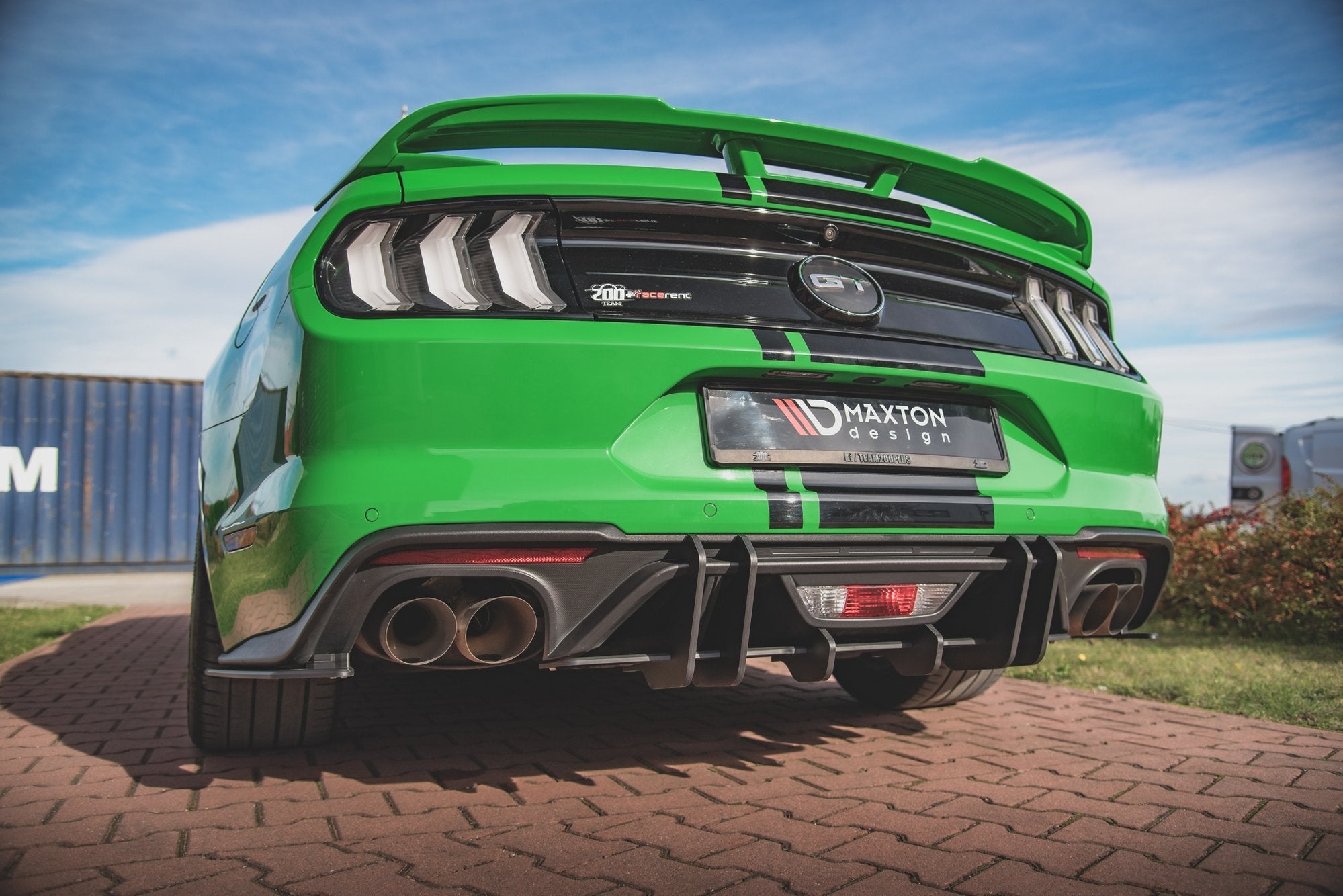 Street Pro Diffusor für Ford Mustang GT Mk6 Facelift