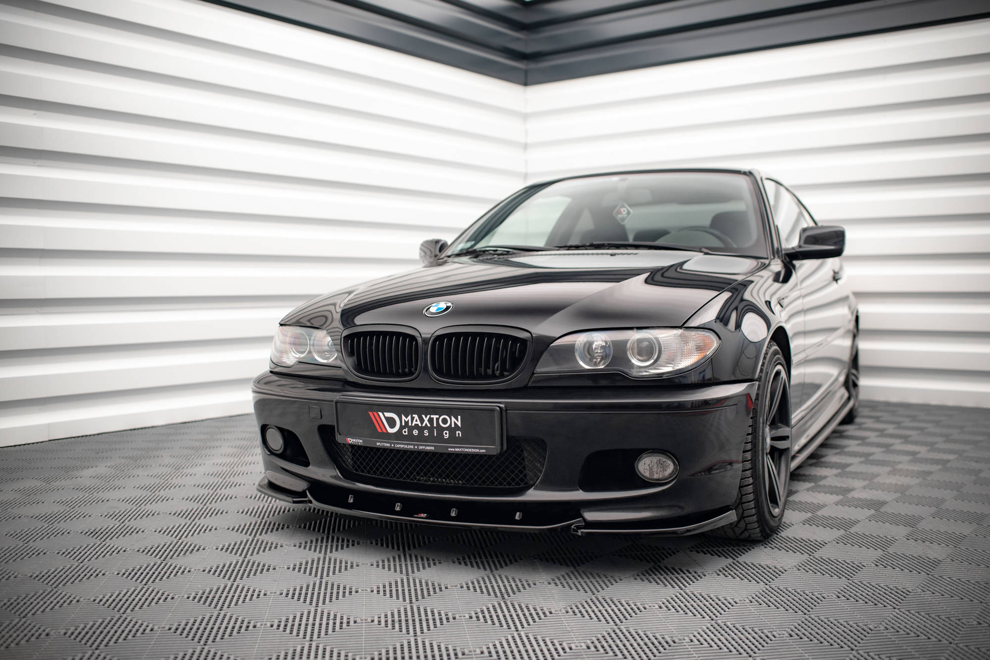 Frontlippe V2 für BMW 3er Coupe M - Paket E46