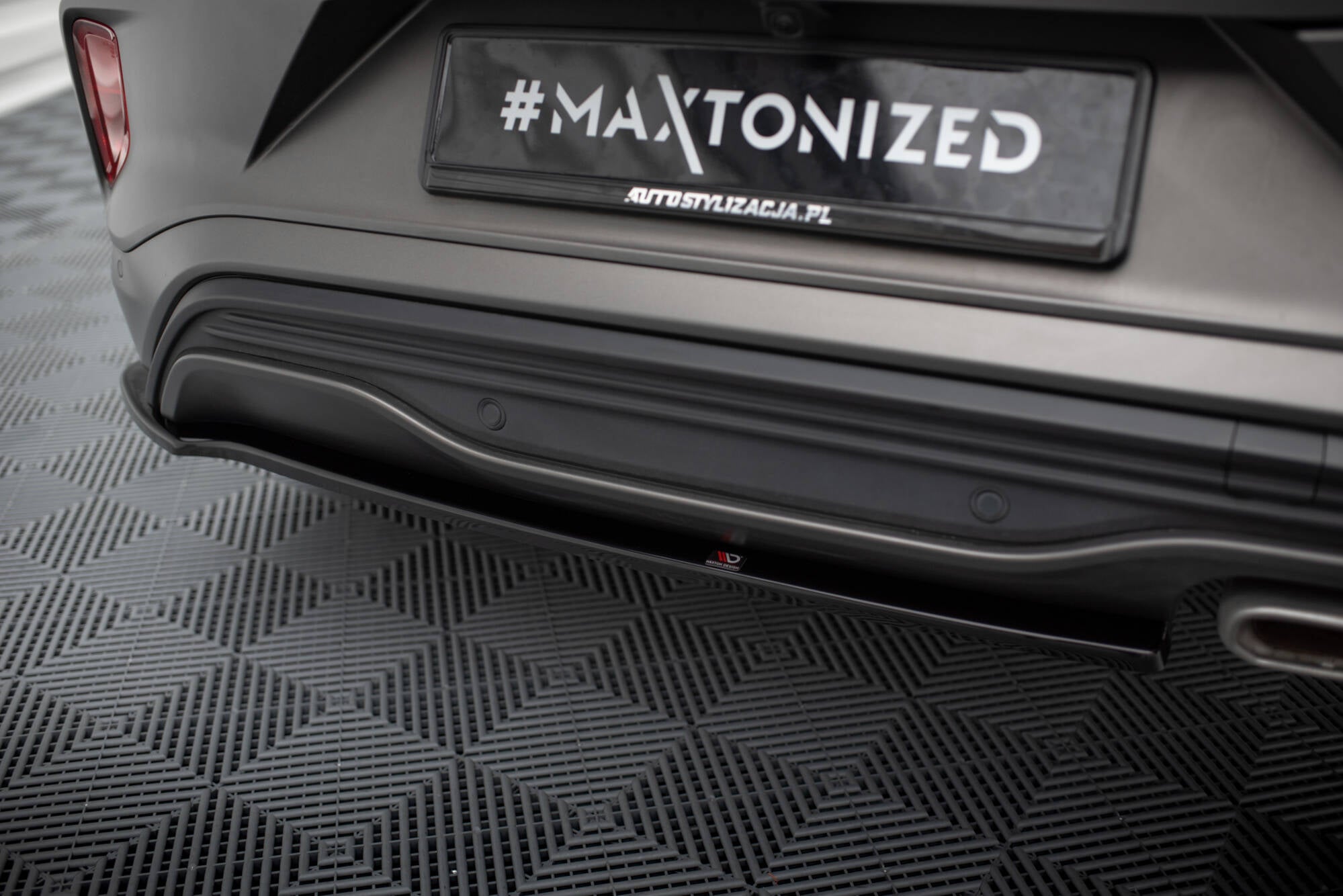Heck Ansatz Flaps Diffusor für Ford Puma ST-Line Mk1