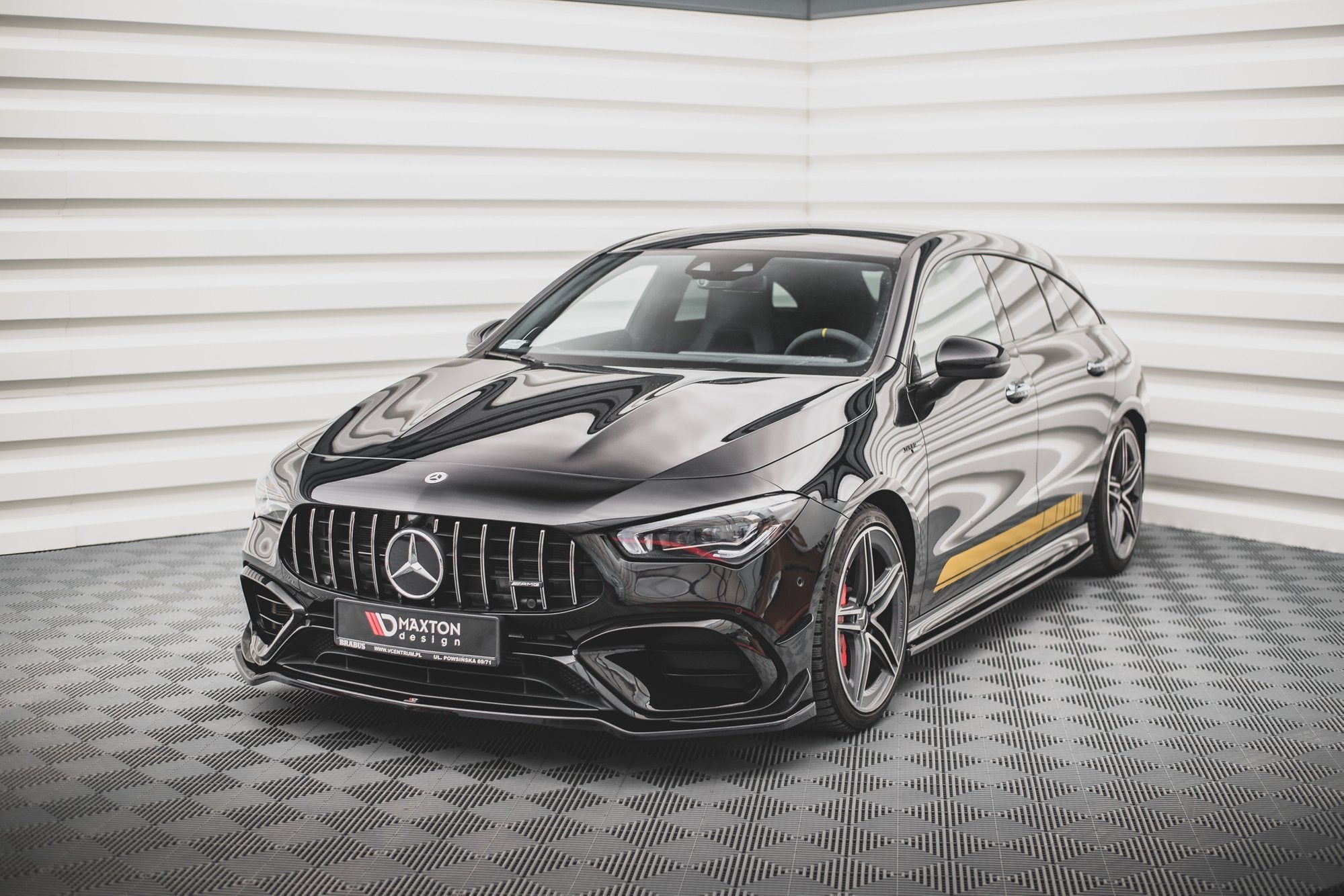 Frontlippe V1 für Mercedes-AMG CLA 45 Aero C118