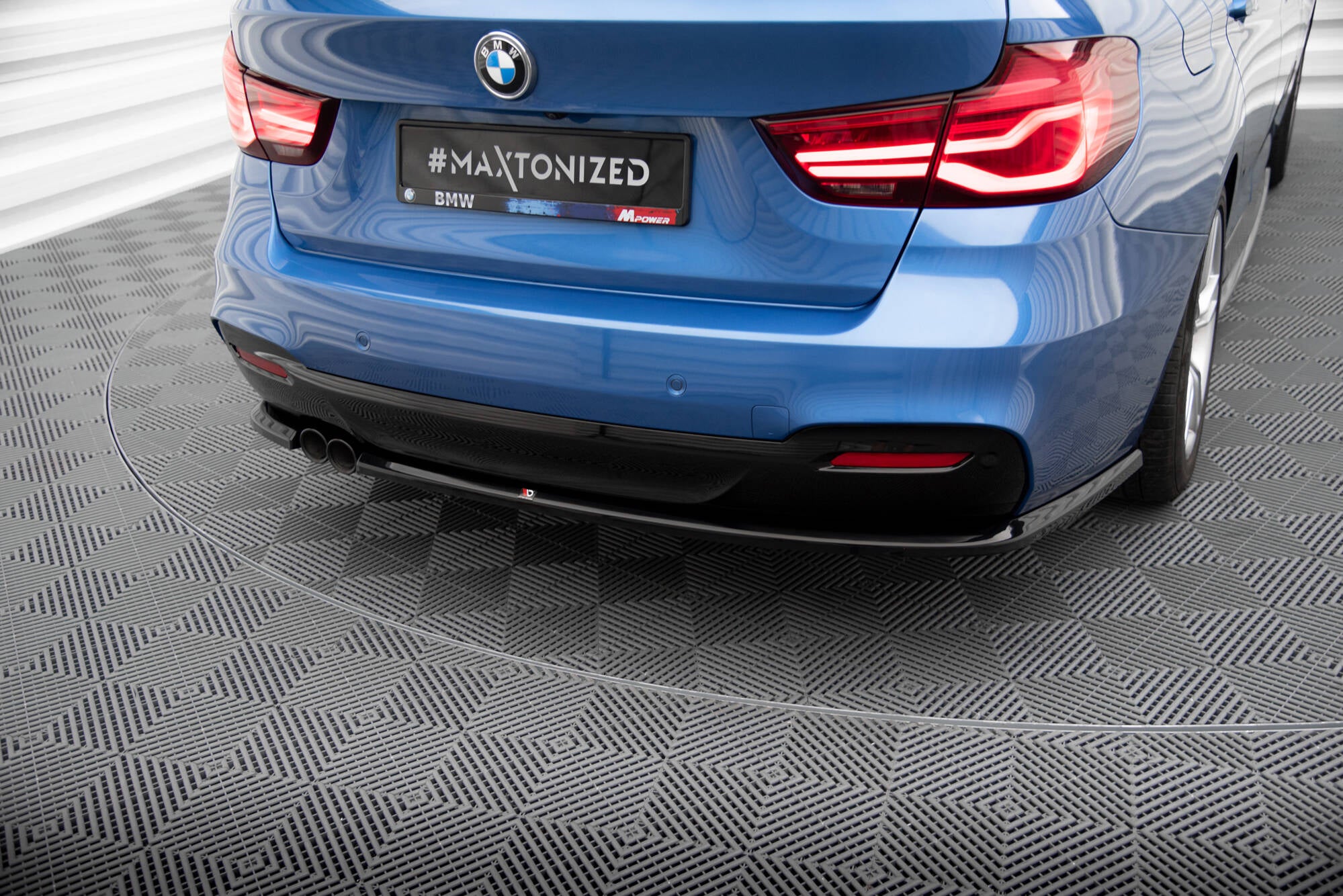 Flaps Heckansatz V1 Diffusor für BMW 3er GT M - Paket F34