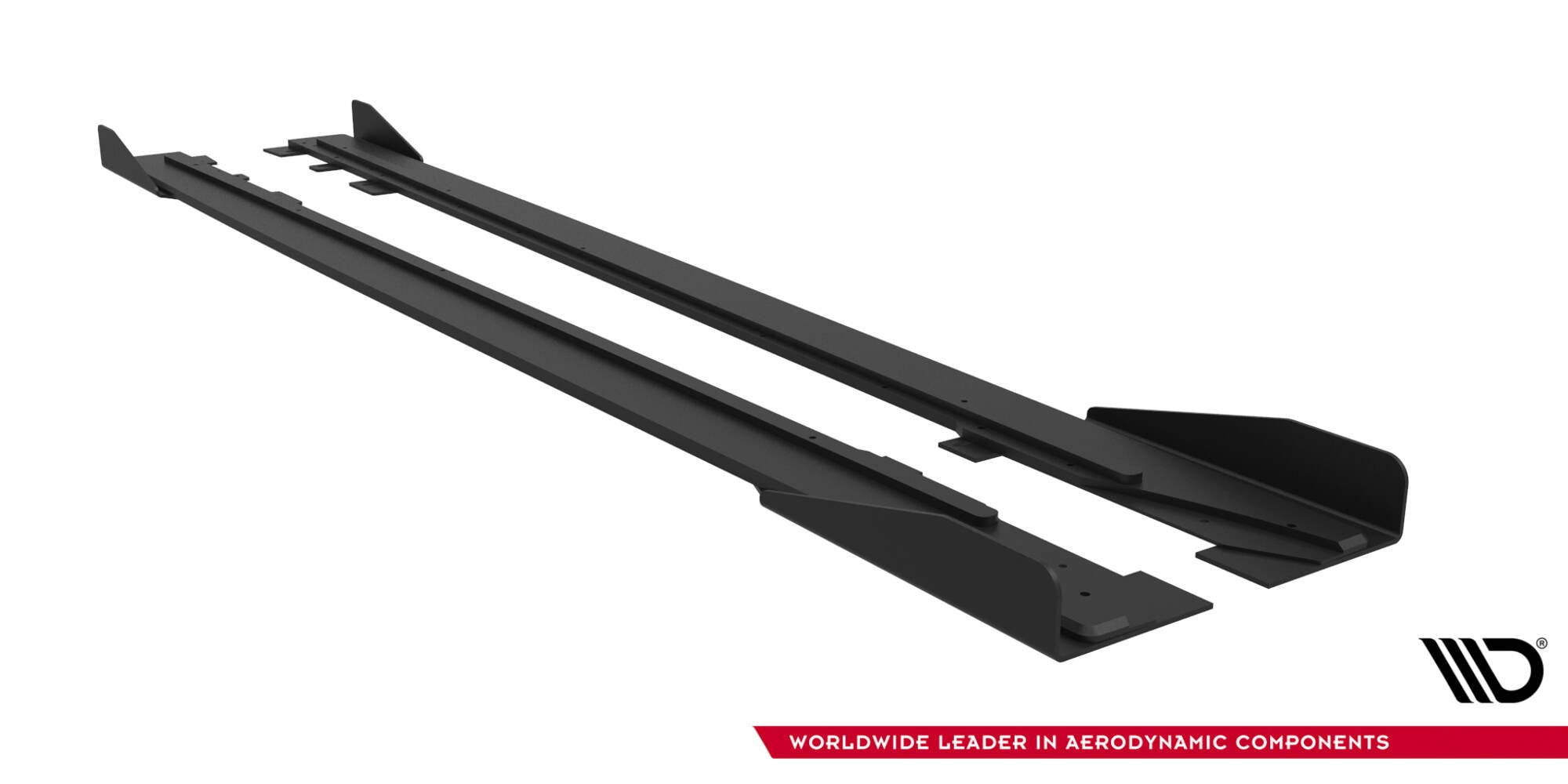 Street Pro Seitenschweller Ansatz für + Flaps Ford Mustang GT Mk6