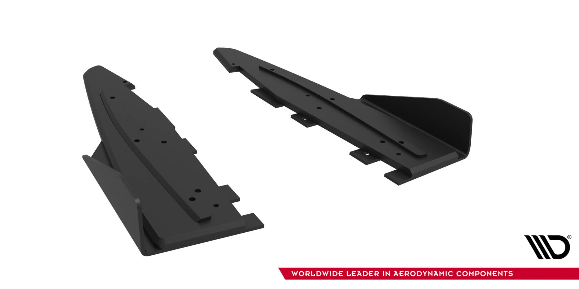 Street Pro Heck Ansatz Flaps Diffusor +Flaps für Ford Mustang GT Mk6