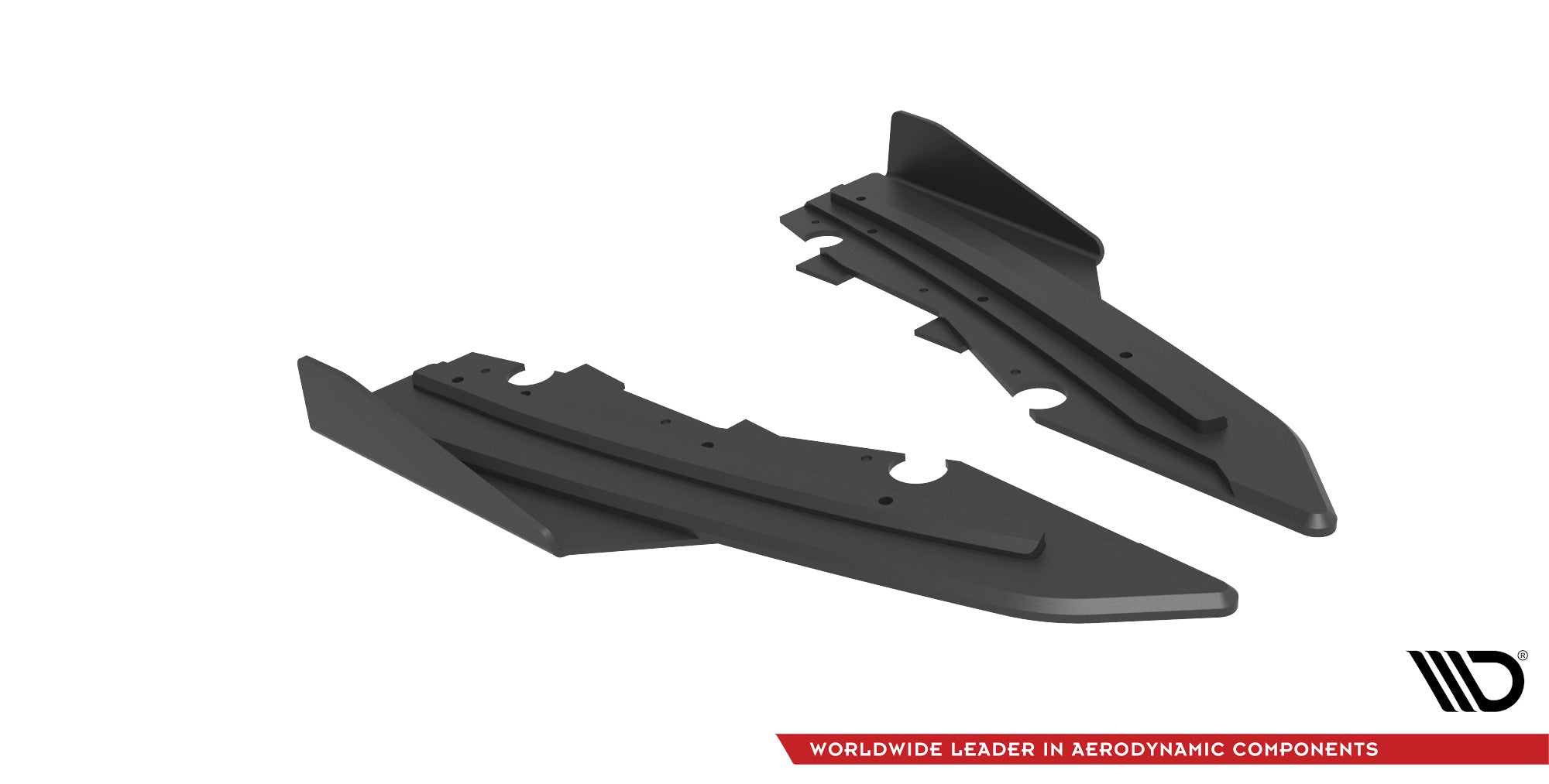 Street Pro Heck Ansatz Flaps Diffusor + Flaps für Ford Mondeo Sport Mk5 Facelift / Fusion Sport Mk2 Facelift