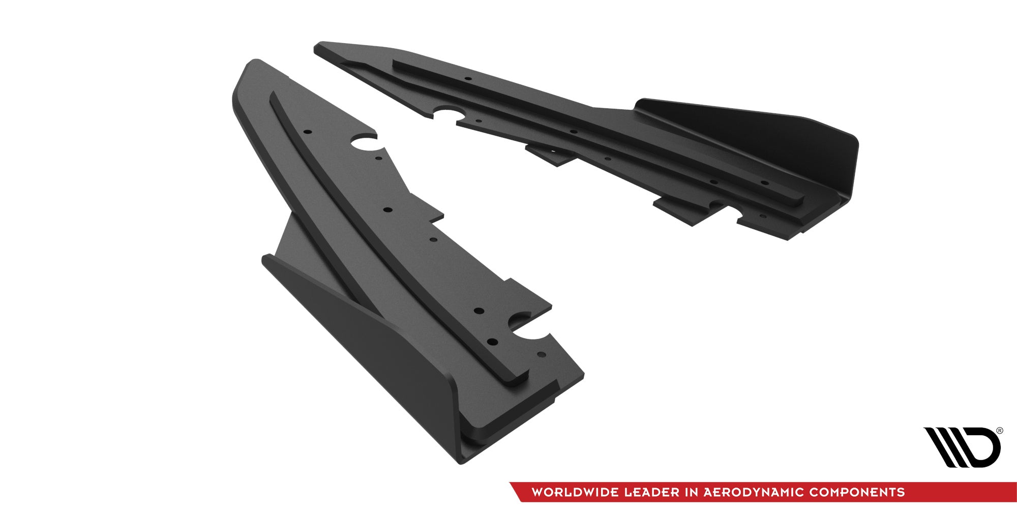 Street Pro Heck Ansatz Flaps Diffusor + Flaps für Ford Mondeo Sport Mk5 Facelift / Fusion Sport Mk2 Facelift
