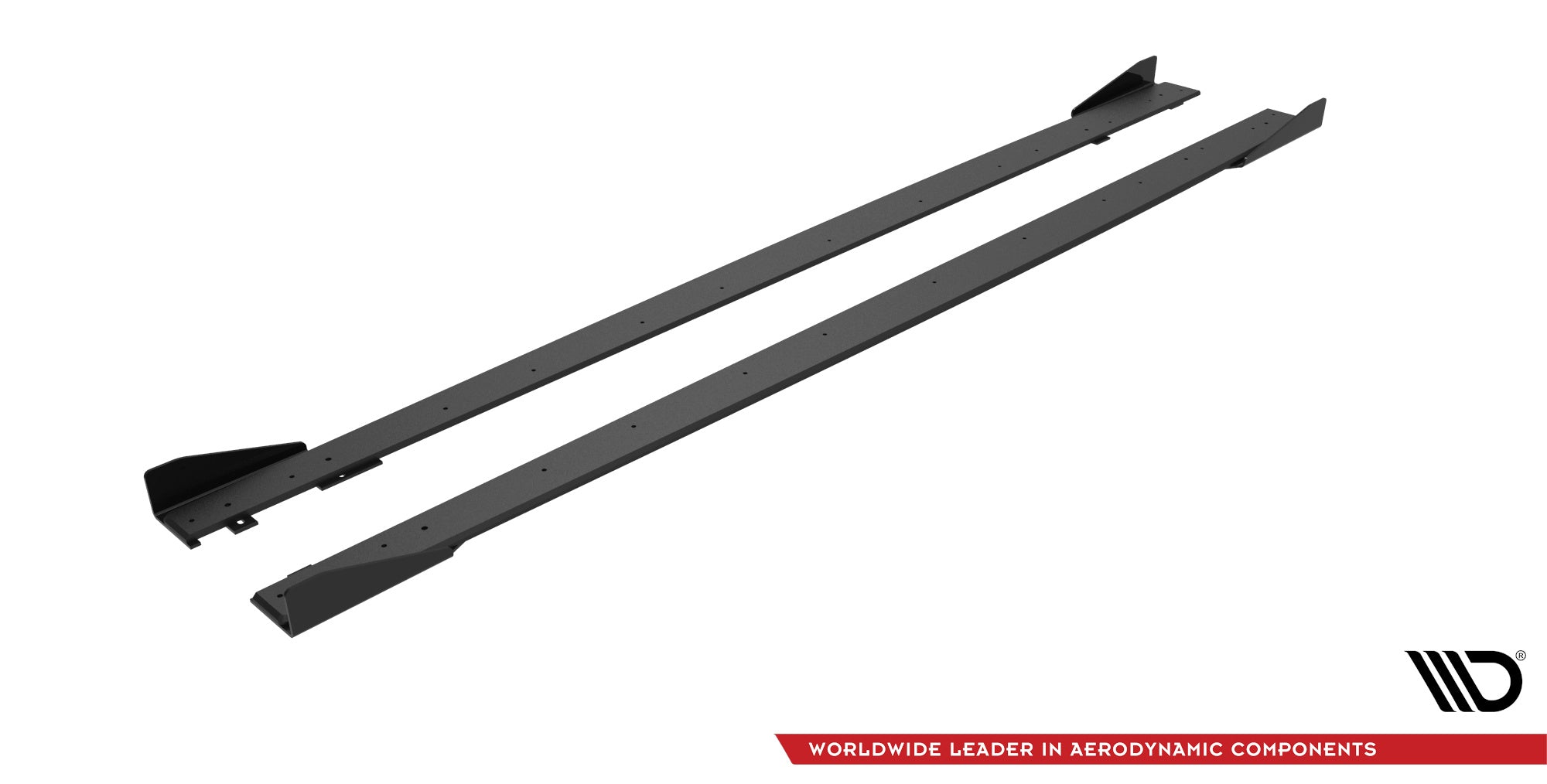 Street Pro Seitenschweller Ansatz für + Flaps Mercedes-AMG C63 Limousine / Kombi W205 Facelift