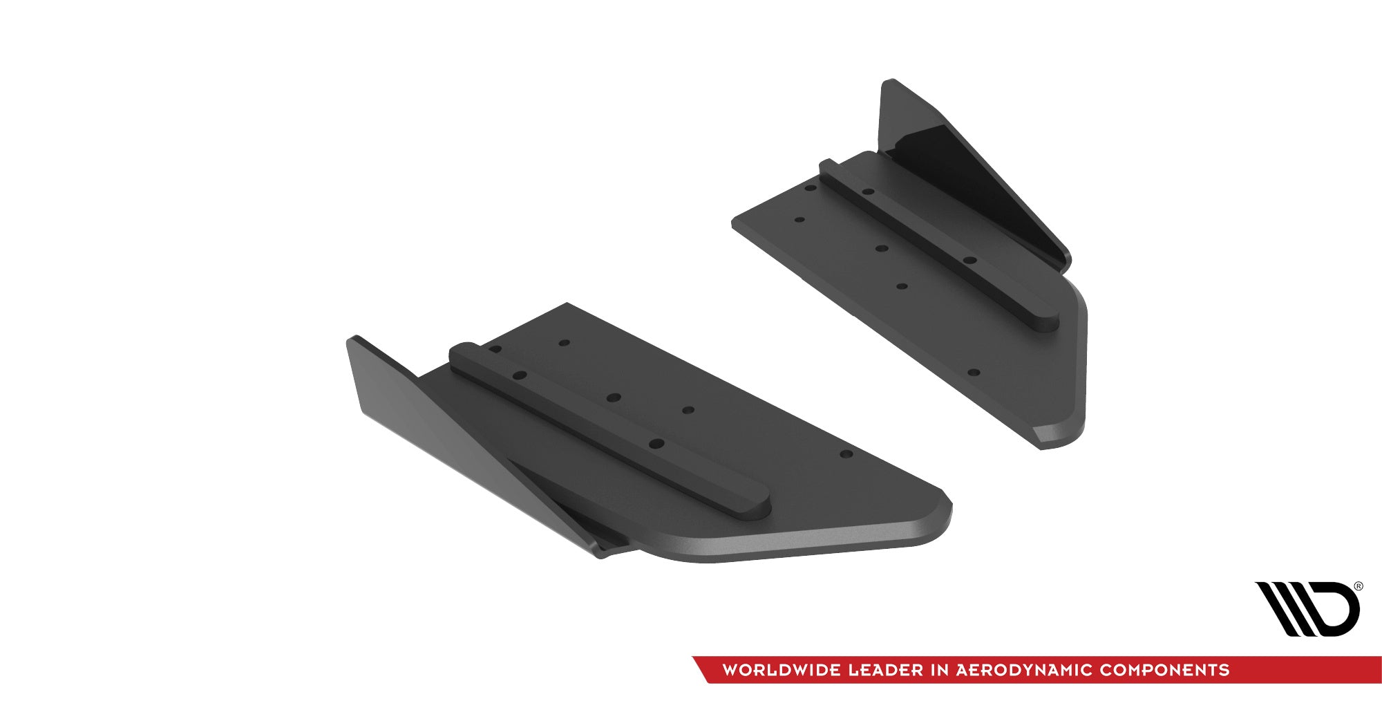 Street Pro Heck Ansatz Flaps Diffusor + Flaps für Mercedes-AMG C43 Coupe / Cabrio C205 Facelift / A205 Facelift