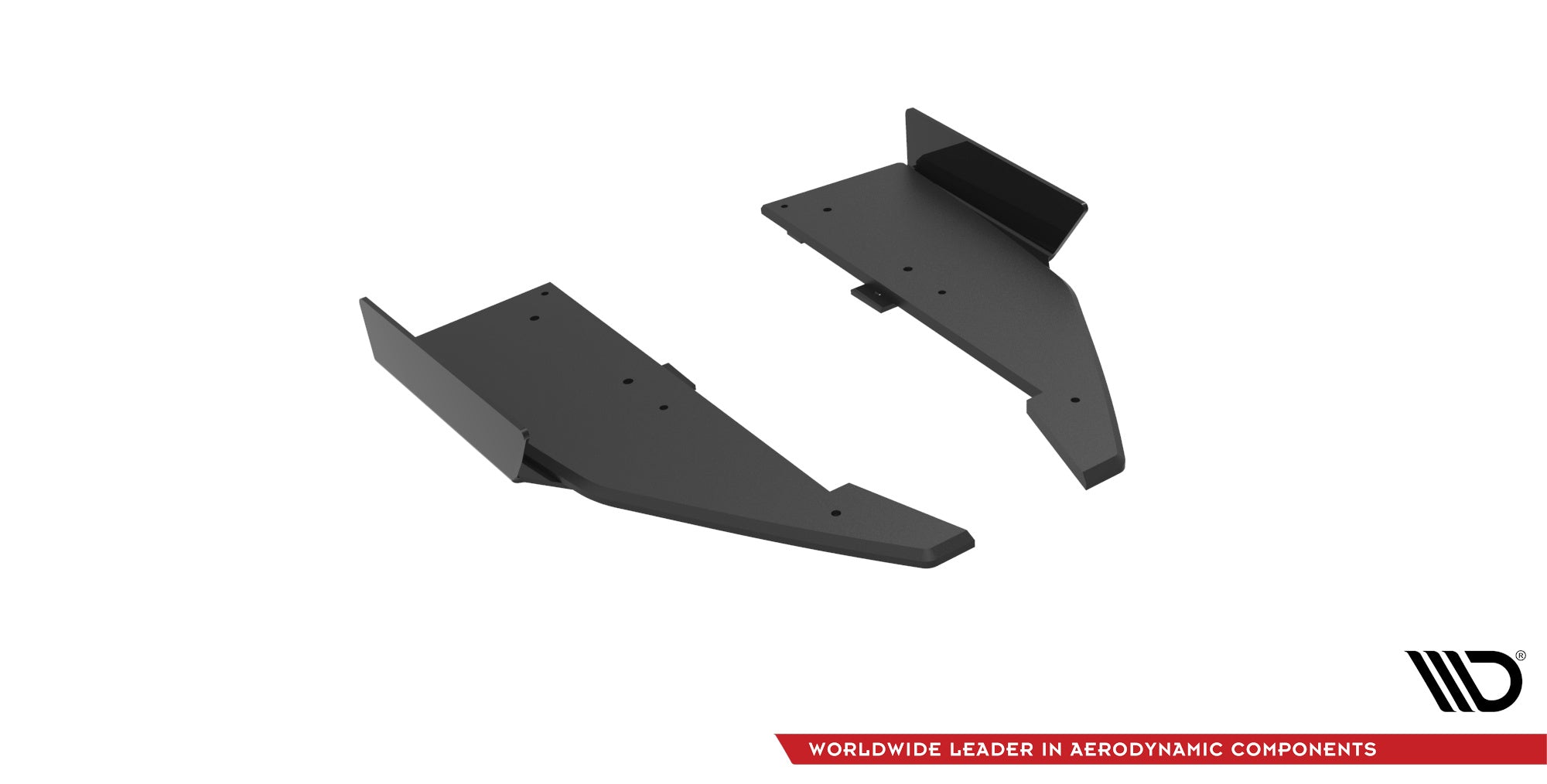 Street Pro Heck Ansatz Flaps Diffusor + Flaps für Mercedes-AMG C63 Limousine / Kombi W205 Facelift