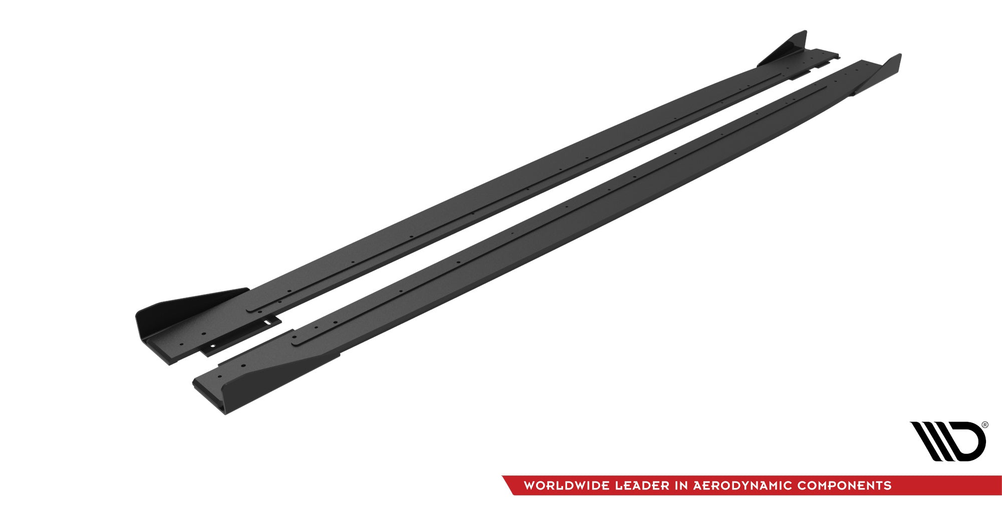 Street Pro Seitenschweller Ansatz für + Flaps Mercedes-AMG C43 Coupe / Cabrio C205 Facelift / A205 Facelift