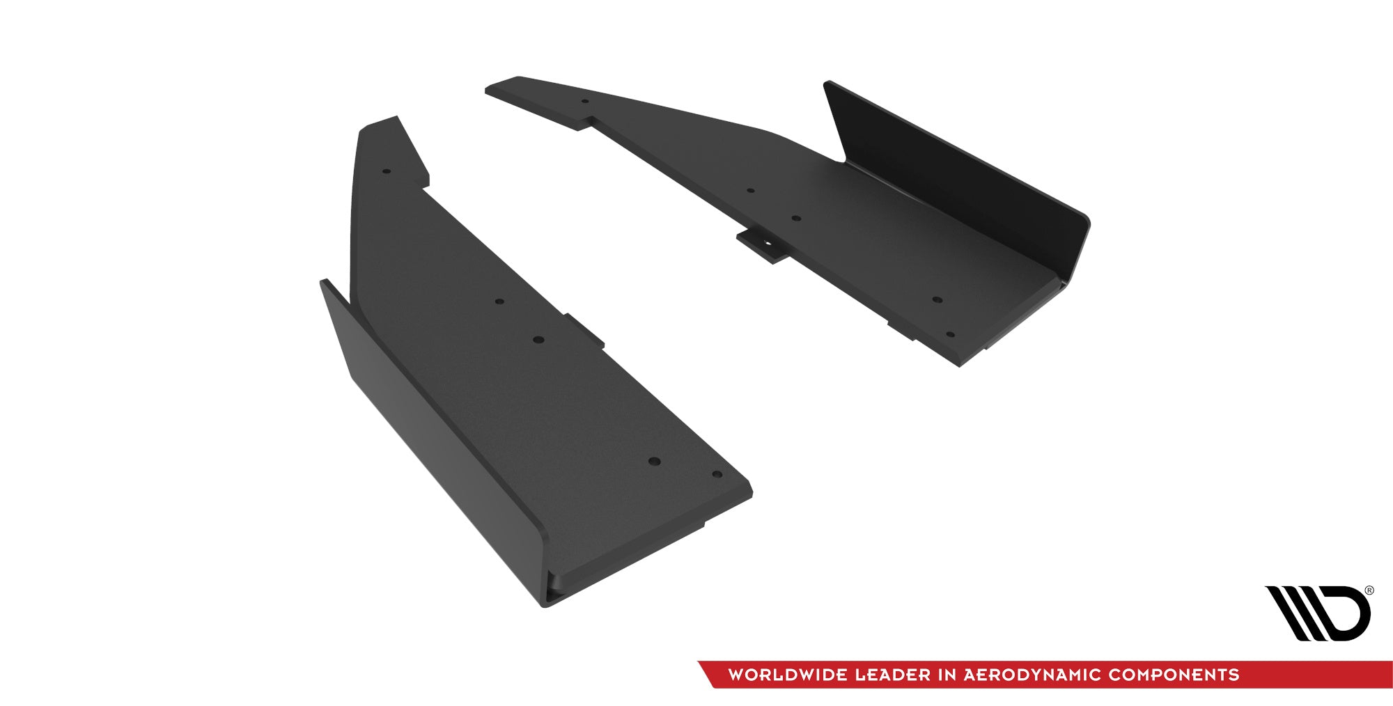 Street Pro Heck Ansatz Flaps Diffusor + Flaps für Mercedes-AMG C63 Limousine / Kombi W205 Facelift
