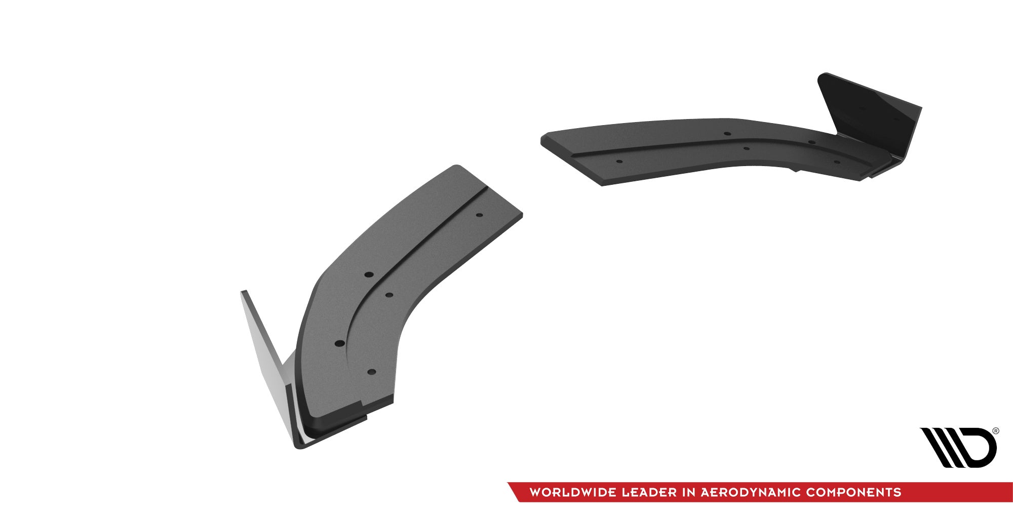 Street Pro Heck Ansatz Flaps Diffusor + Flaps für Ford Fiesta ST Mk6