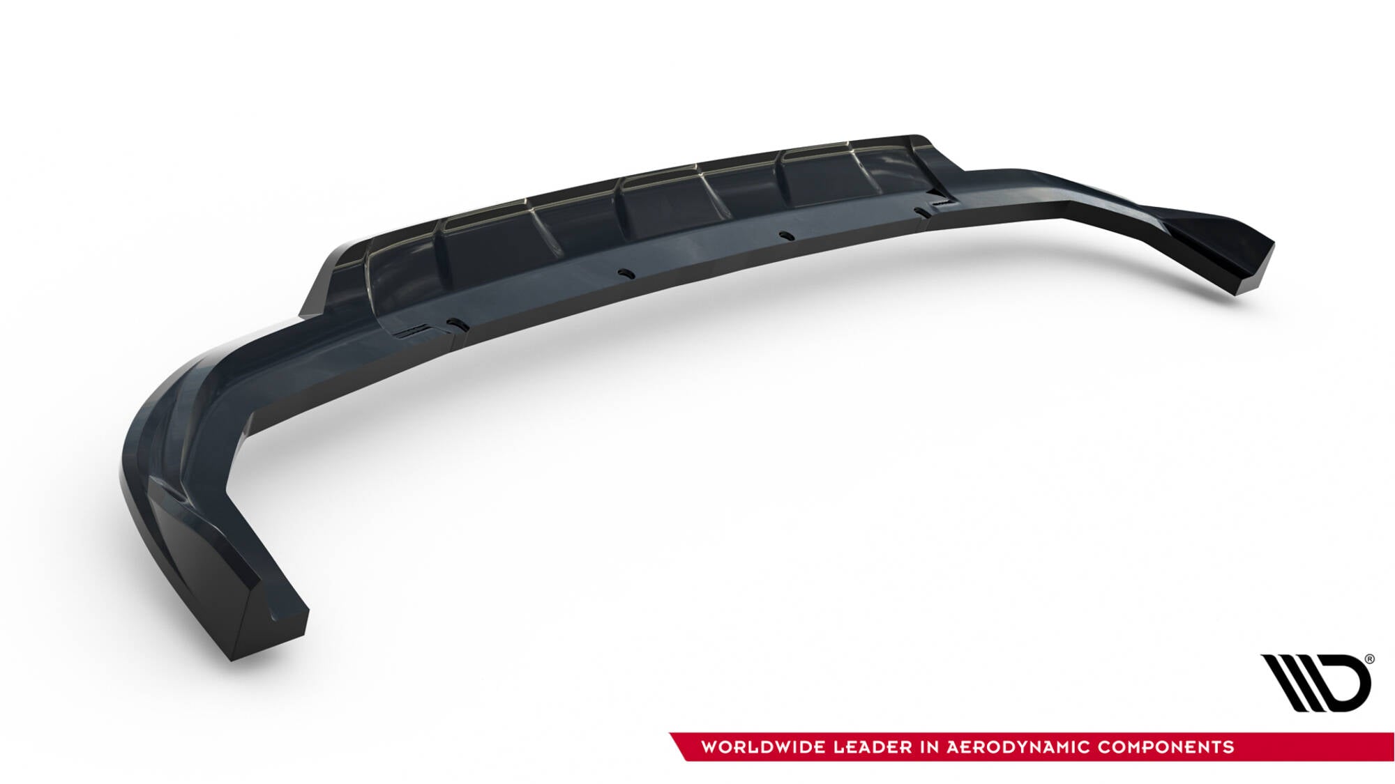 Mittlerer Cup Diffusor DTM Look Heck Ansatz für Ford Tourneo Courier Mk2
