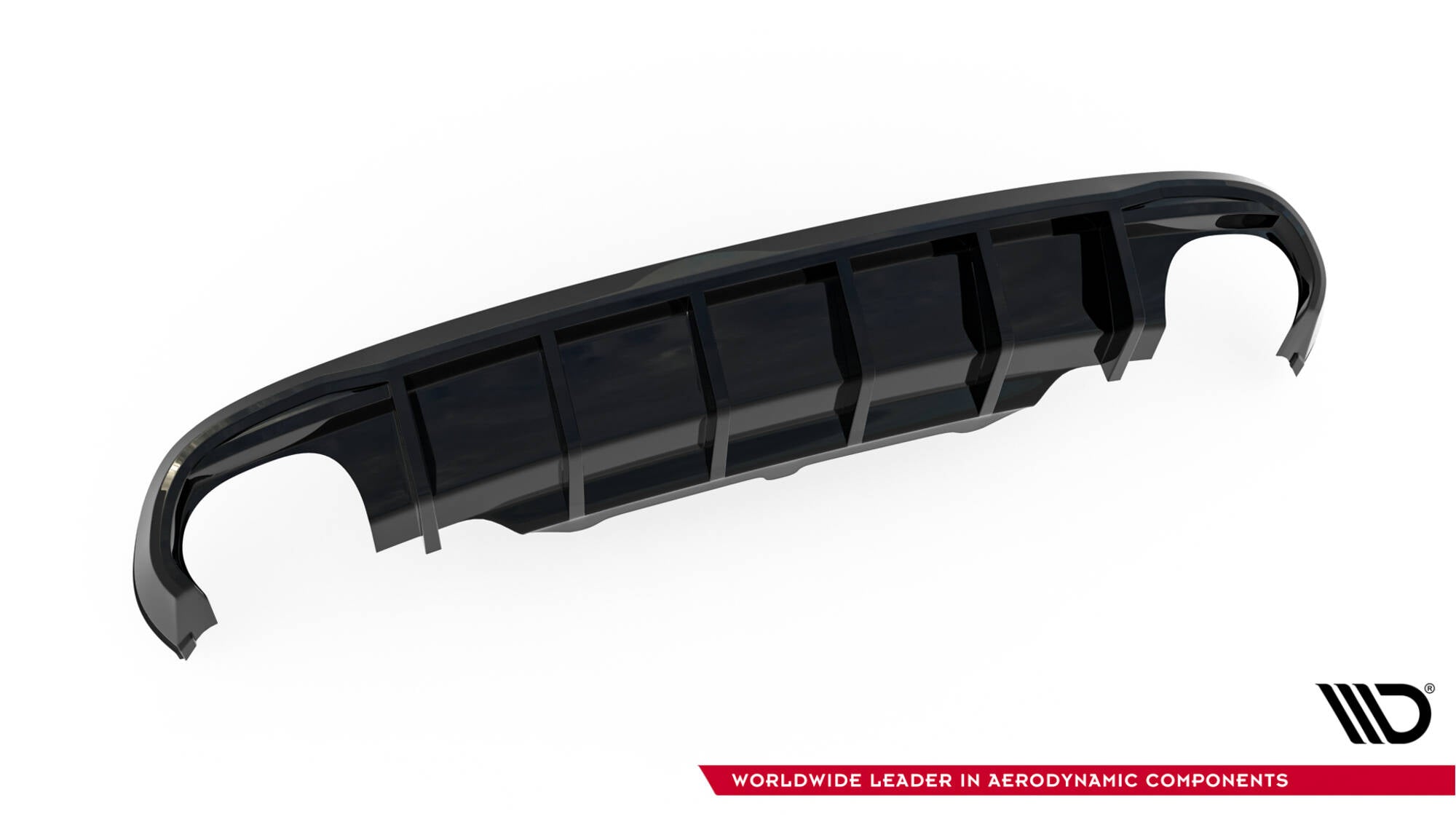 Diffusor Heck Ansatz für Audi S5 Coupe / Cabrio S-Line 8T