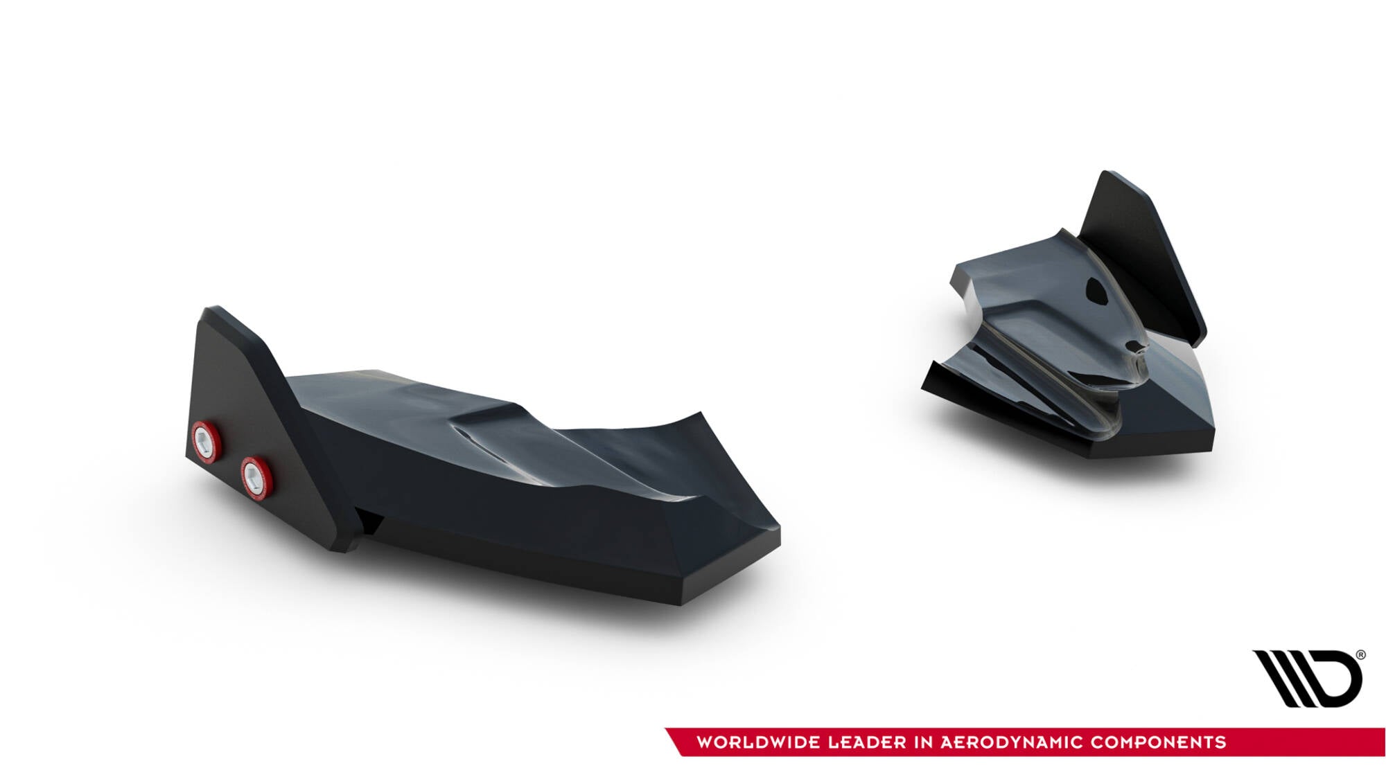 Heck Ansatz Flaps Diffusor V3 + Flaps für Ford Fiesta ST Mk7 Facelift