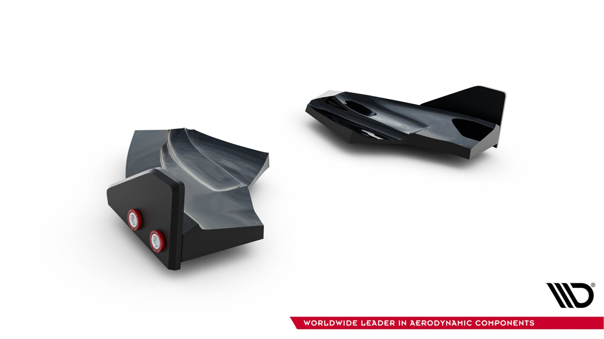 Heck Ansatz Flaps Diffusor V3 + Flaps für Ford Fiesta ST Mk7 Facelift