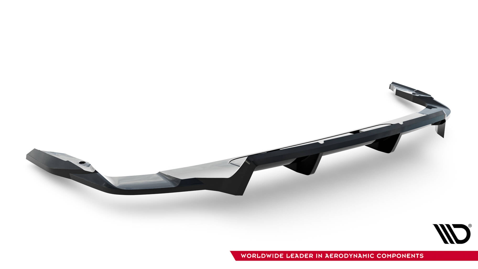 Mittlerer Cup Diffusor DTM Look Heck Ansatz für Audi Q7 S-Line Mk2 Facelift 2