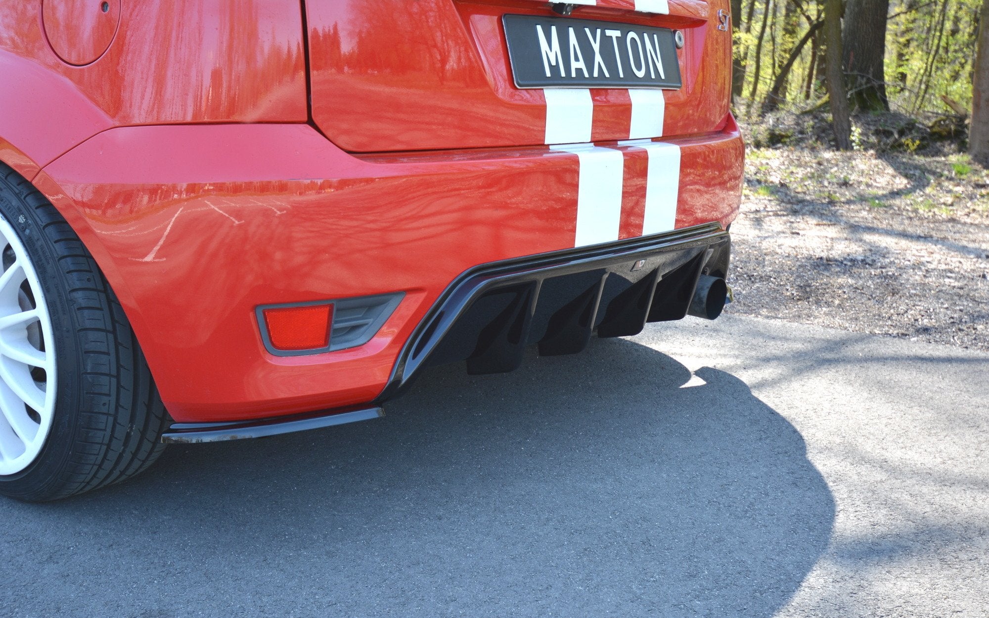Diffusor Heck Ansatz für Ford Fiesta ST Mk6