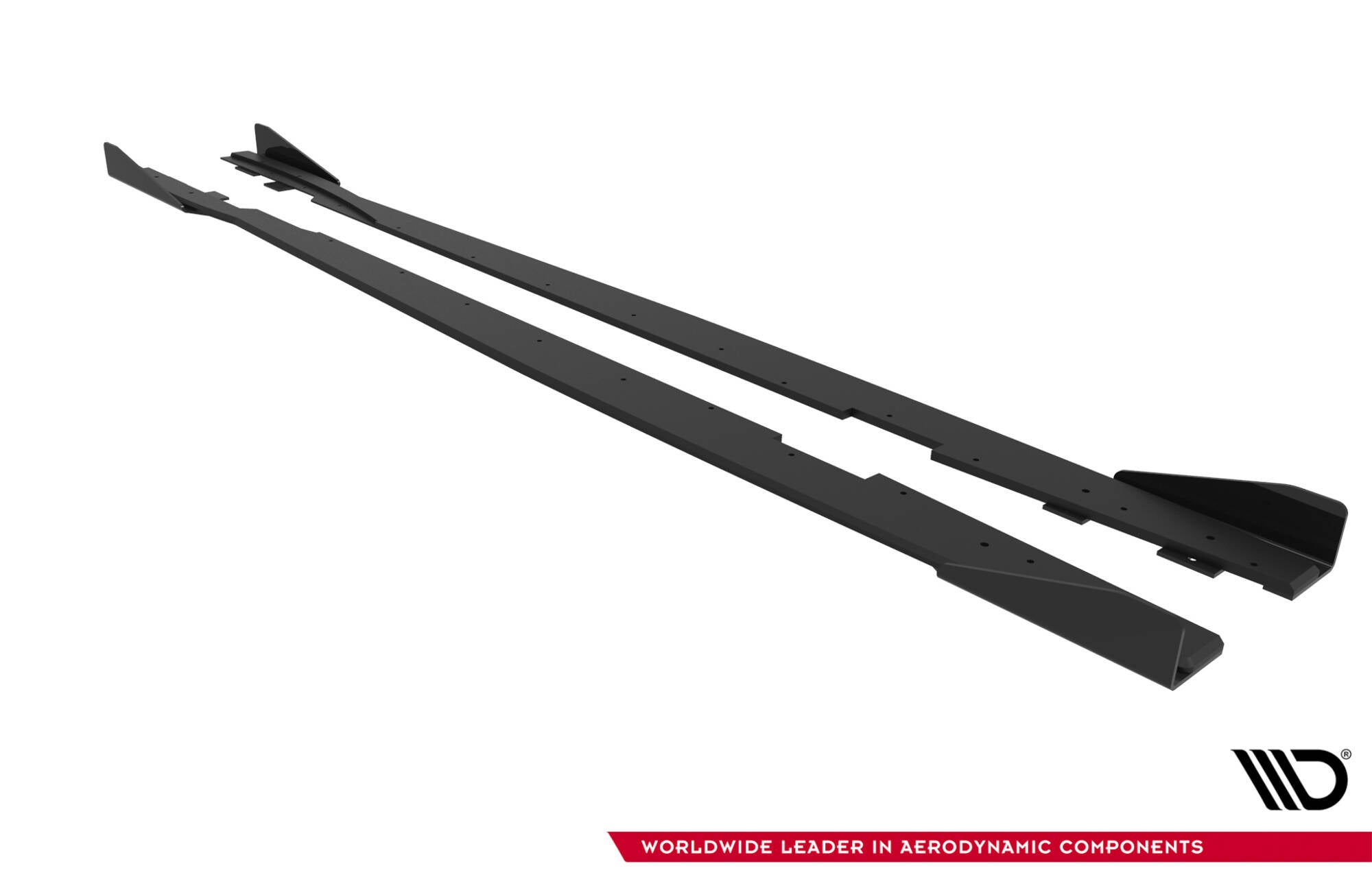 Street Pro Seitenschweller Ansatz + Flaps für Ford Focus ST Mk3 Facelift