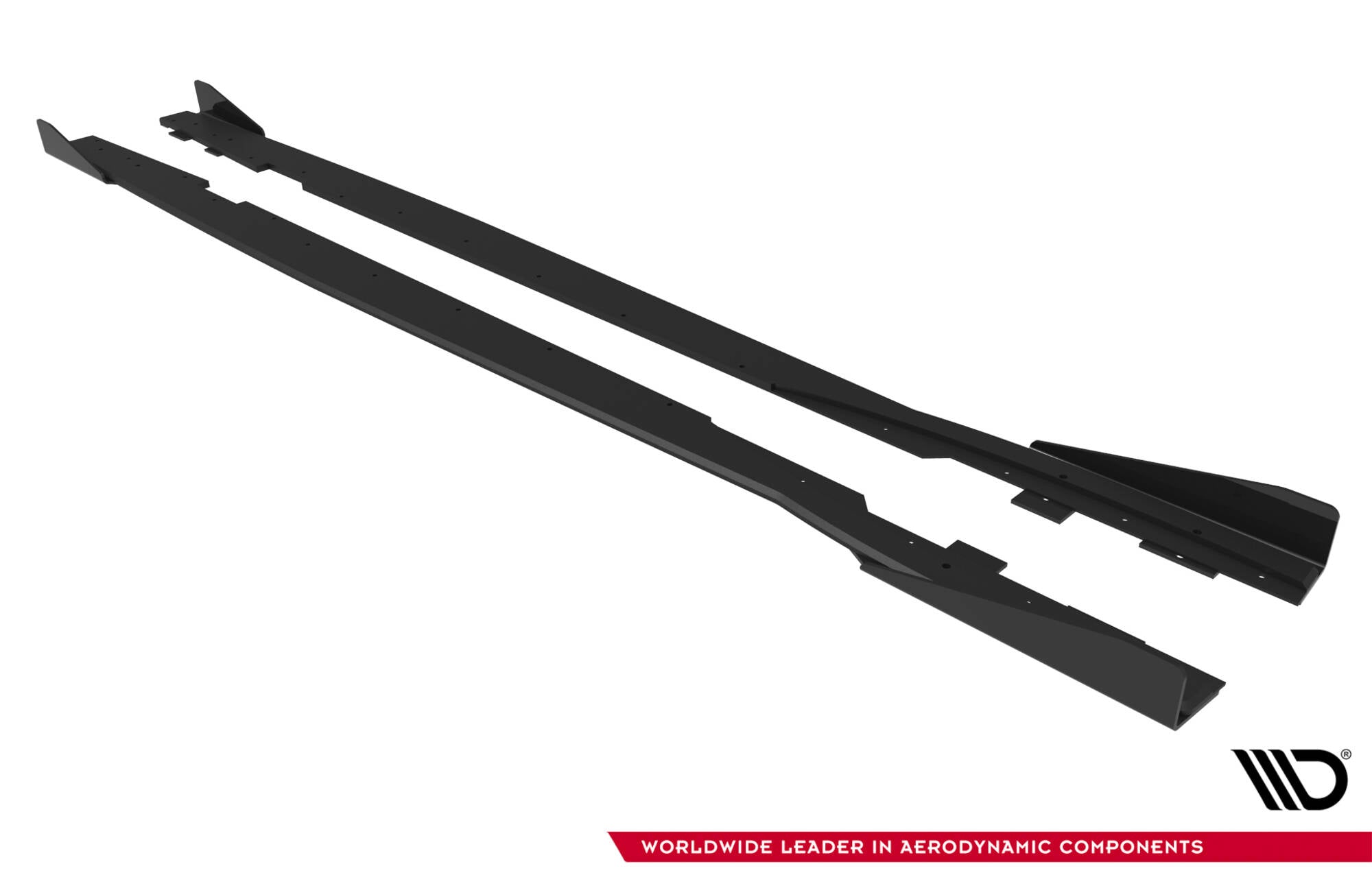 Street Pro Seitenschweller Ansatz + Flaps für Ford Focus ST Mk3 Facelift