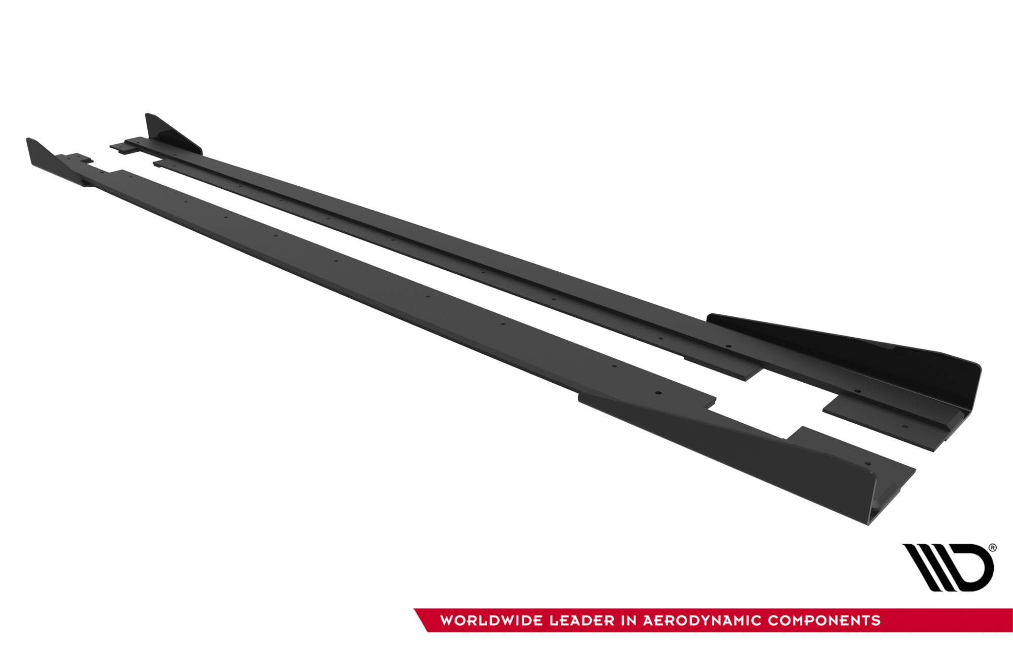 Street Pro Seitenschweller Ansatz für + Flaps Audi TT S / TT S-Line 8J Facelift