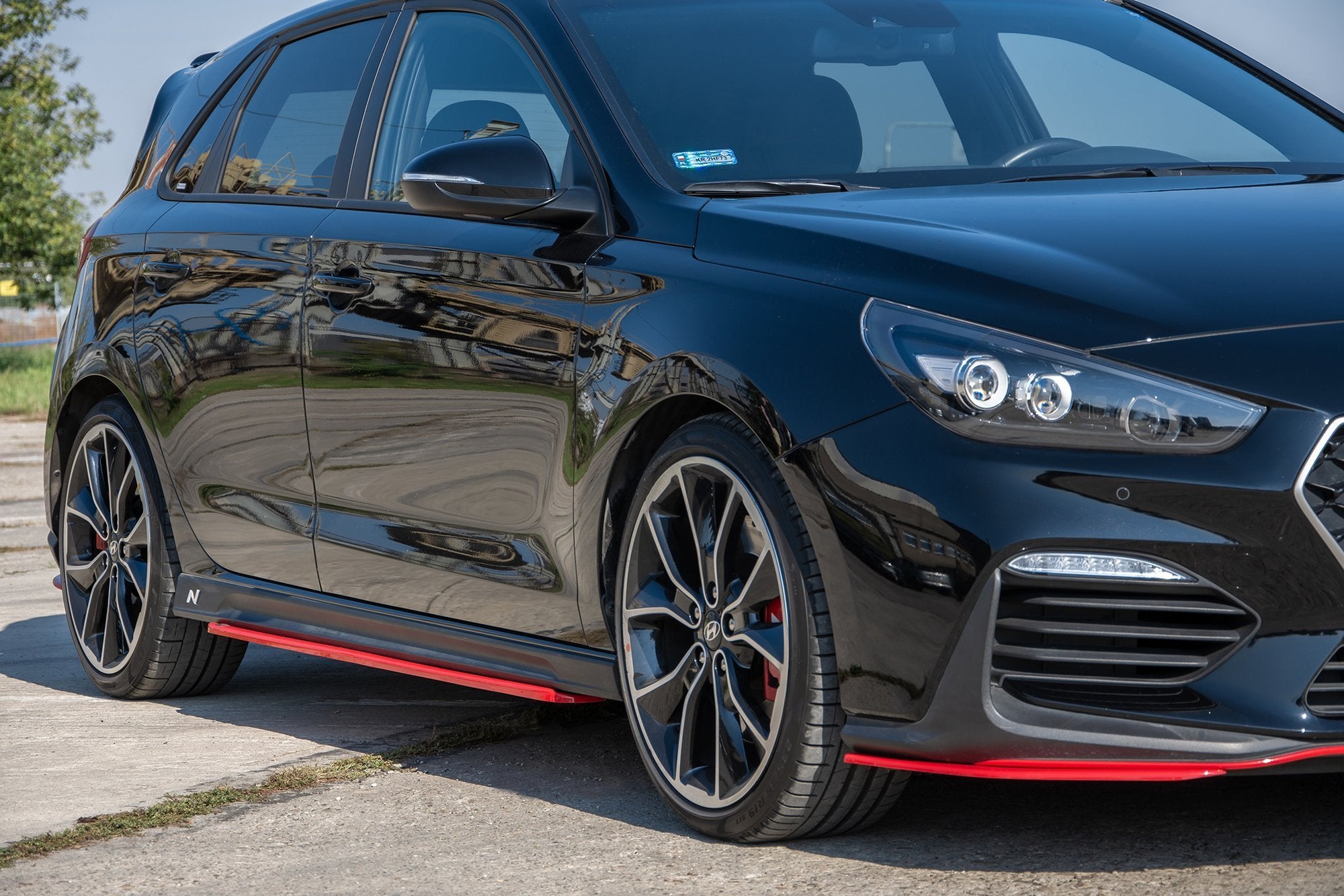 Seitenschweller V2 Ansatz für Hyundai I30 N Mk3
