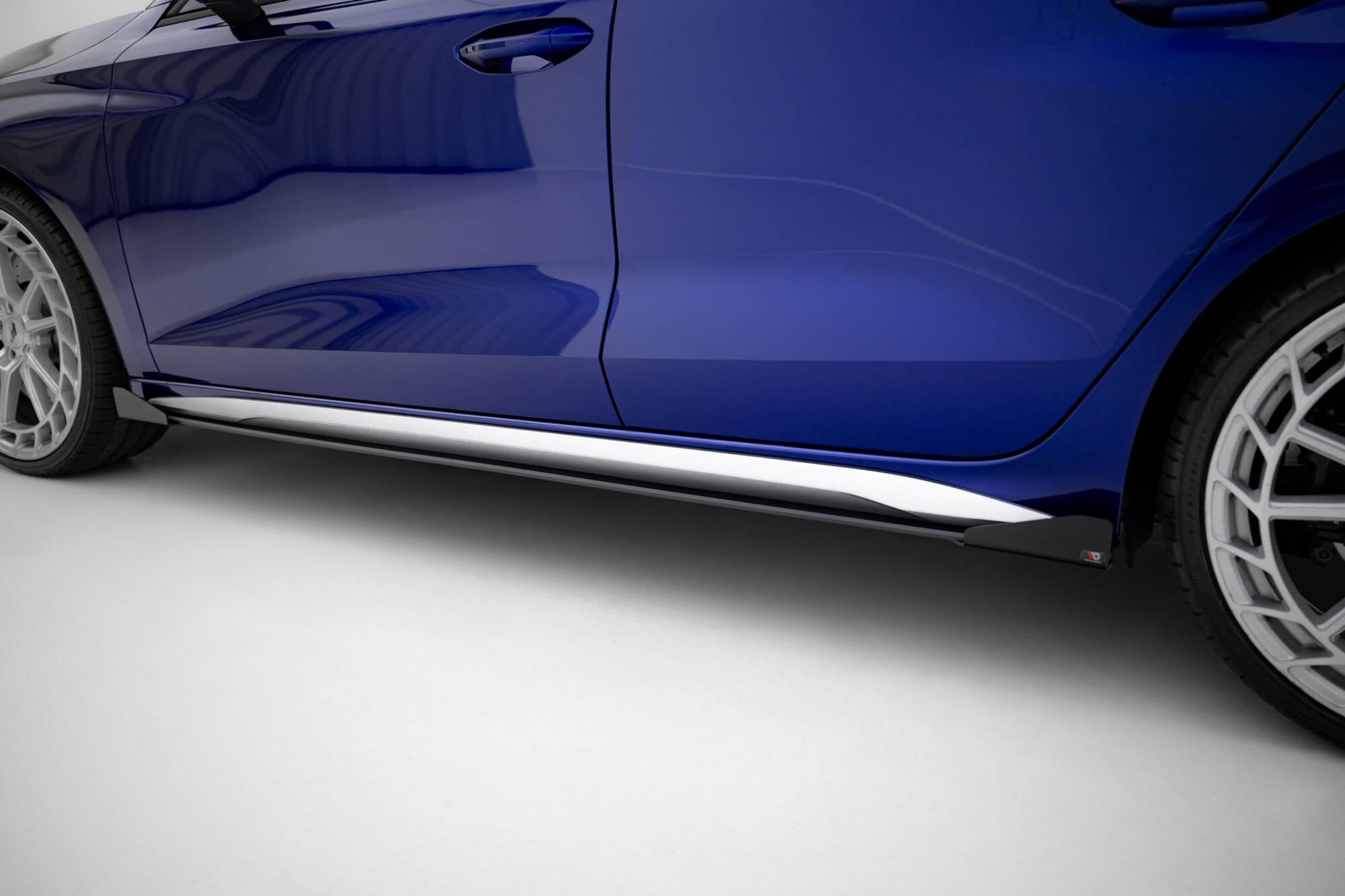 Street Pro Seitenschweller Ansatz + Flaps für Audi A3 S-Line Limousine / S3 Limousine 8Y Facelift