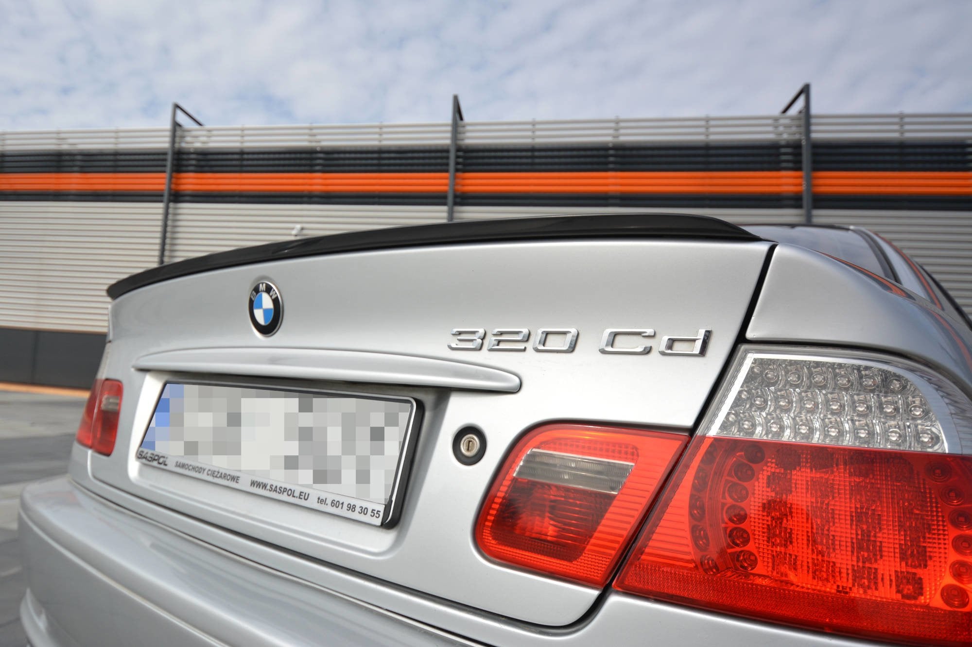 Spoiler CAP für BMW 3er E46 COUPE vor Facelift