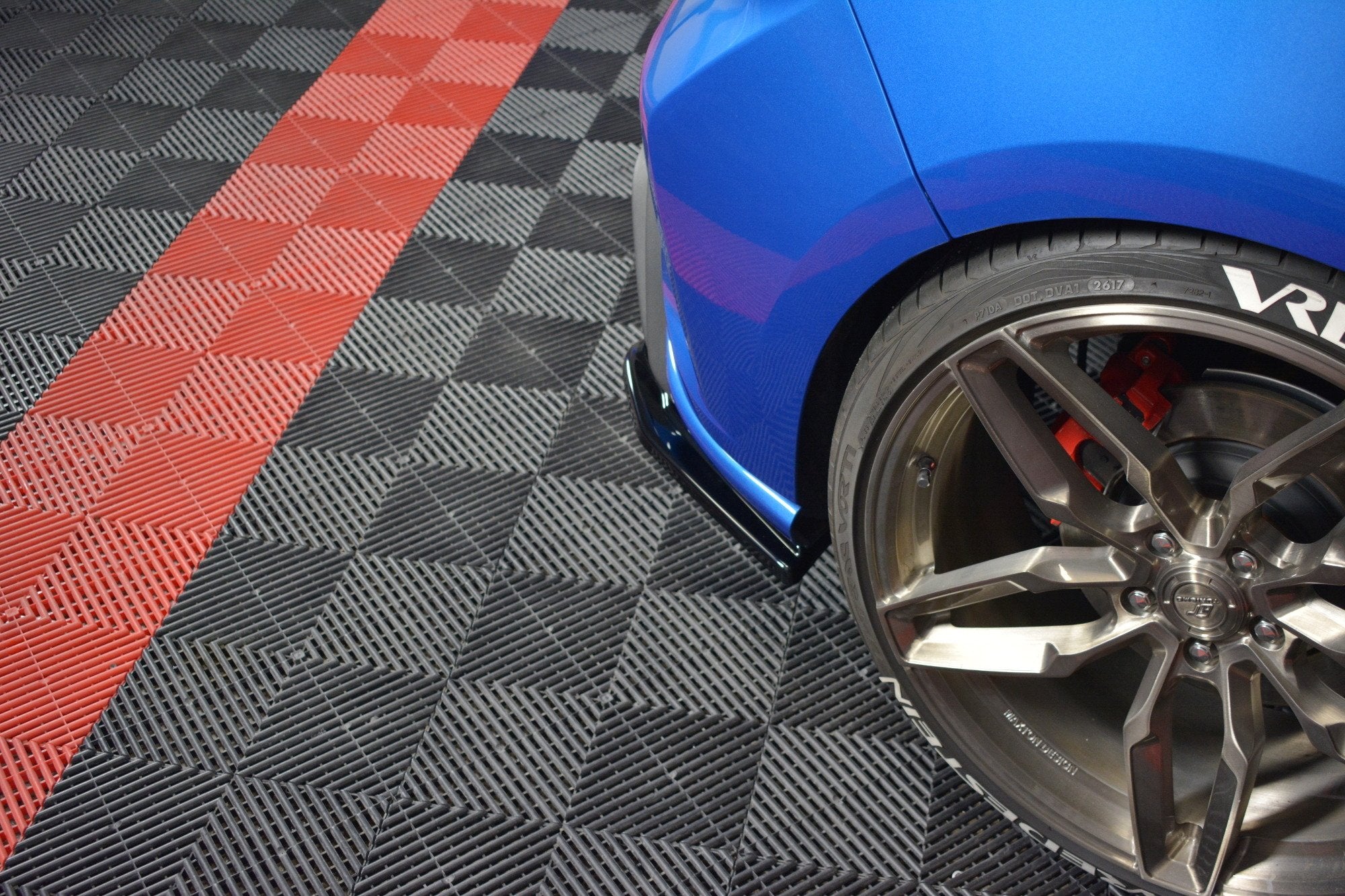 Heck Ansatz Flaps Diffusor V2 für (Für Diffusor ) Ford Focus Hatchabck ST-Line
