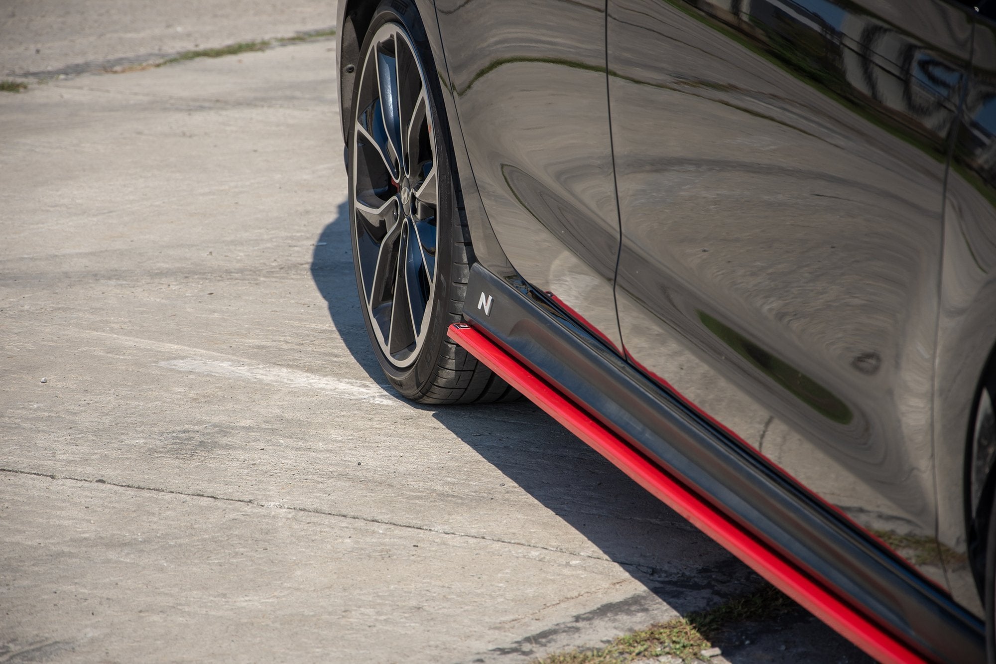 Seitenschweller V3 Ansatz für für Hyundai I30 N Mk3