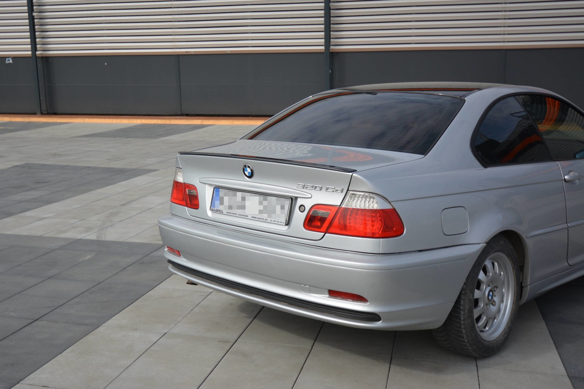 Spoiler CAP für BMW 3er E46 COUPE vor Facelift