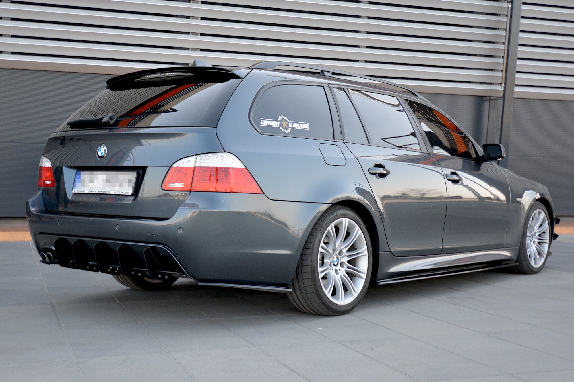 Flaps Heckansatz Diffusor für BMW 5er E60/E61 M Paket