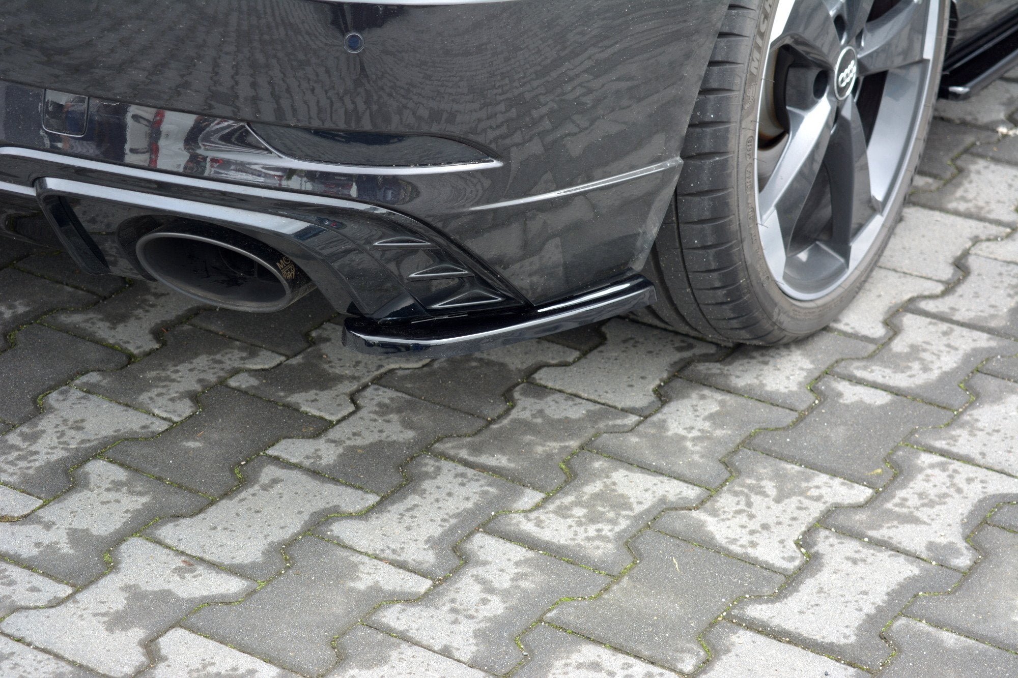 Flaps Heckansatz Flaps Heckansatz für Audi RS3 8V FL Sportback