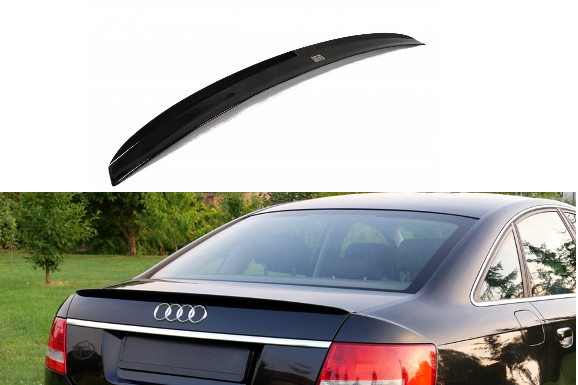Spoiler CAP für Audi A6 S-line C6 Limousine