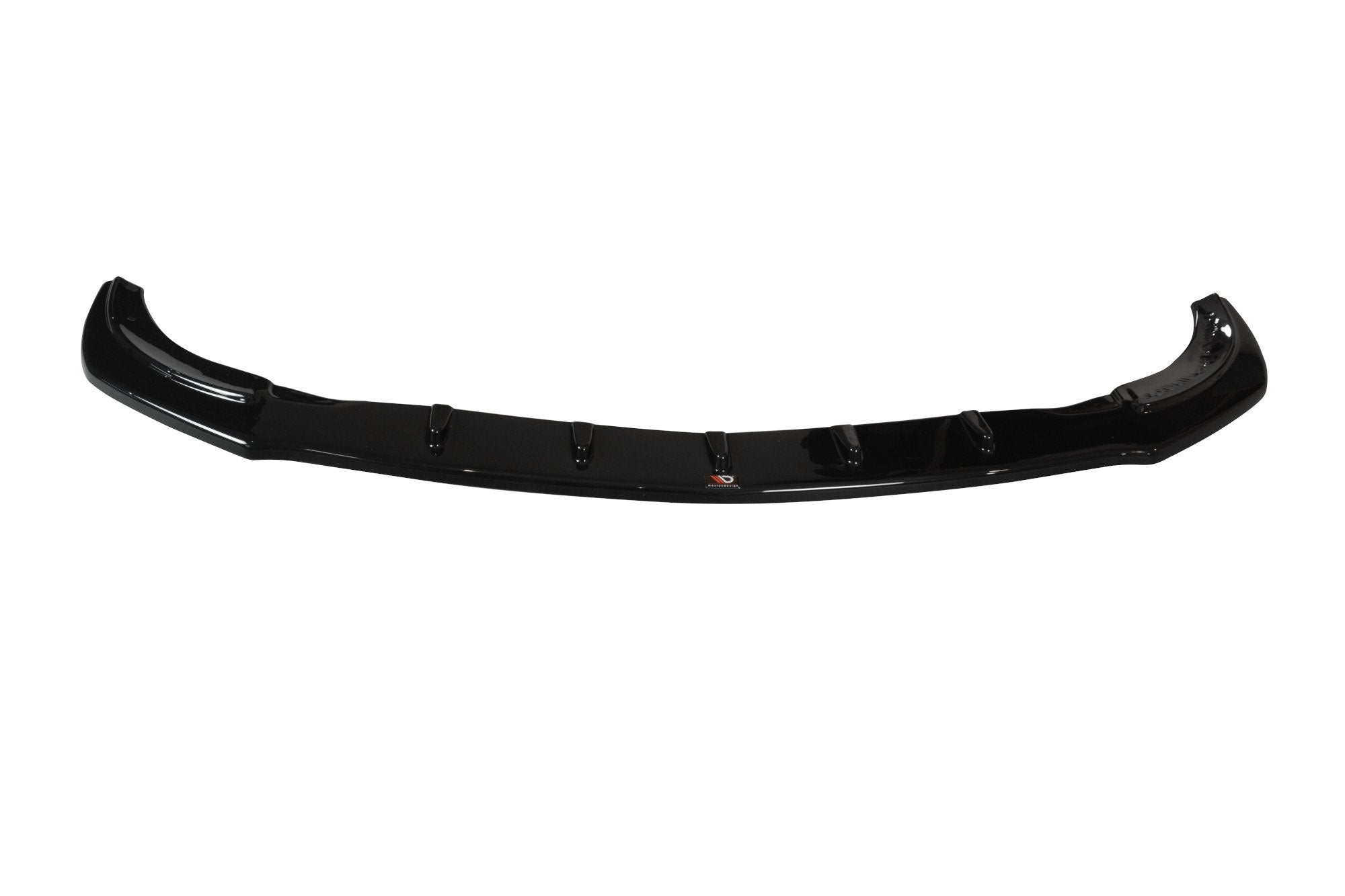 Frontlippe V1 für Mercedes CLA C117 AMG-LINE FACELIFT schwarz matt