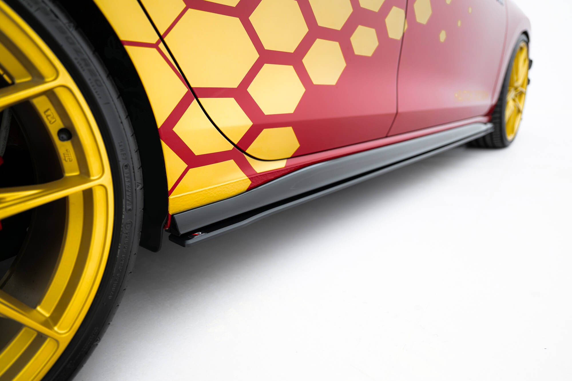 Street Pro Seitenschweller Ansatz für VW Golf GTI Clubsport Mk8 Facelift