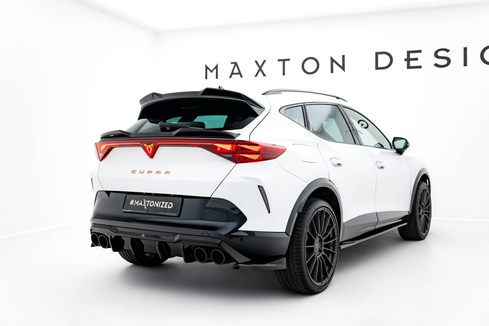 Heck Ansatz Flaps Diffusor V4 für Cupra Formentor Mk1 Facelift