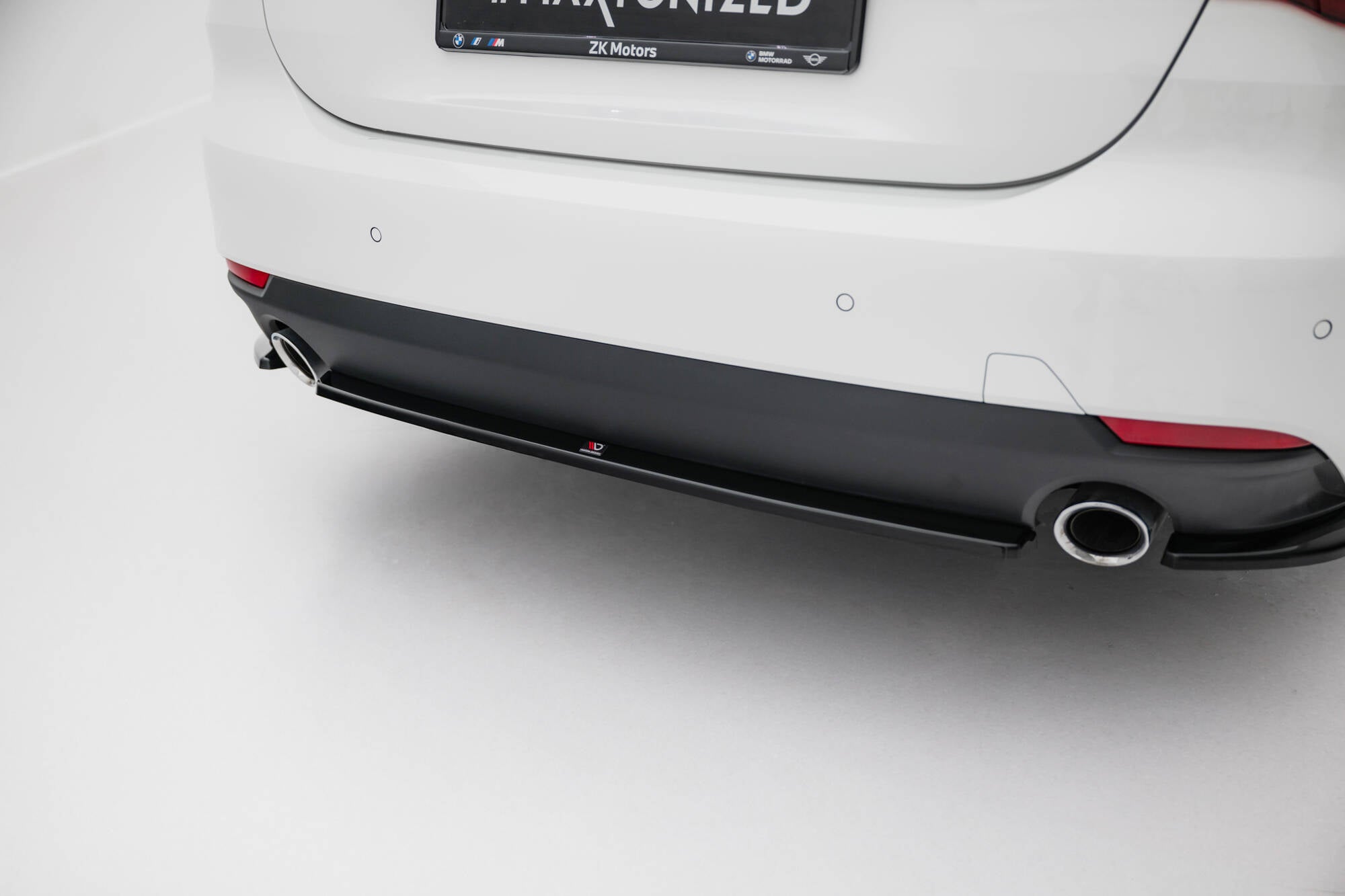 Mittlerer Diffusor Heck Ansatz für BMW 4er Coupe / Cabrio G22 / G23