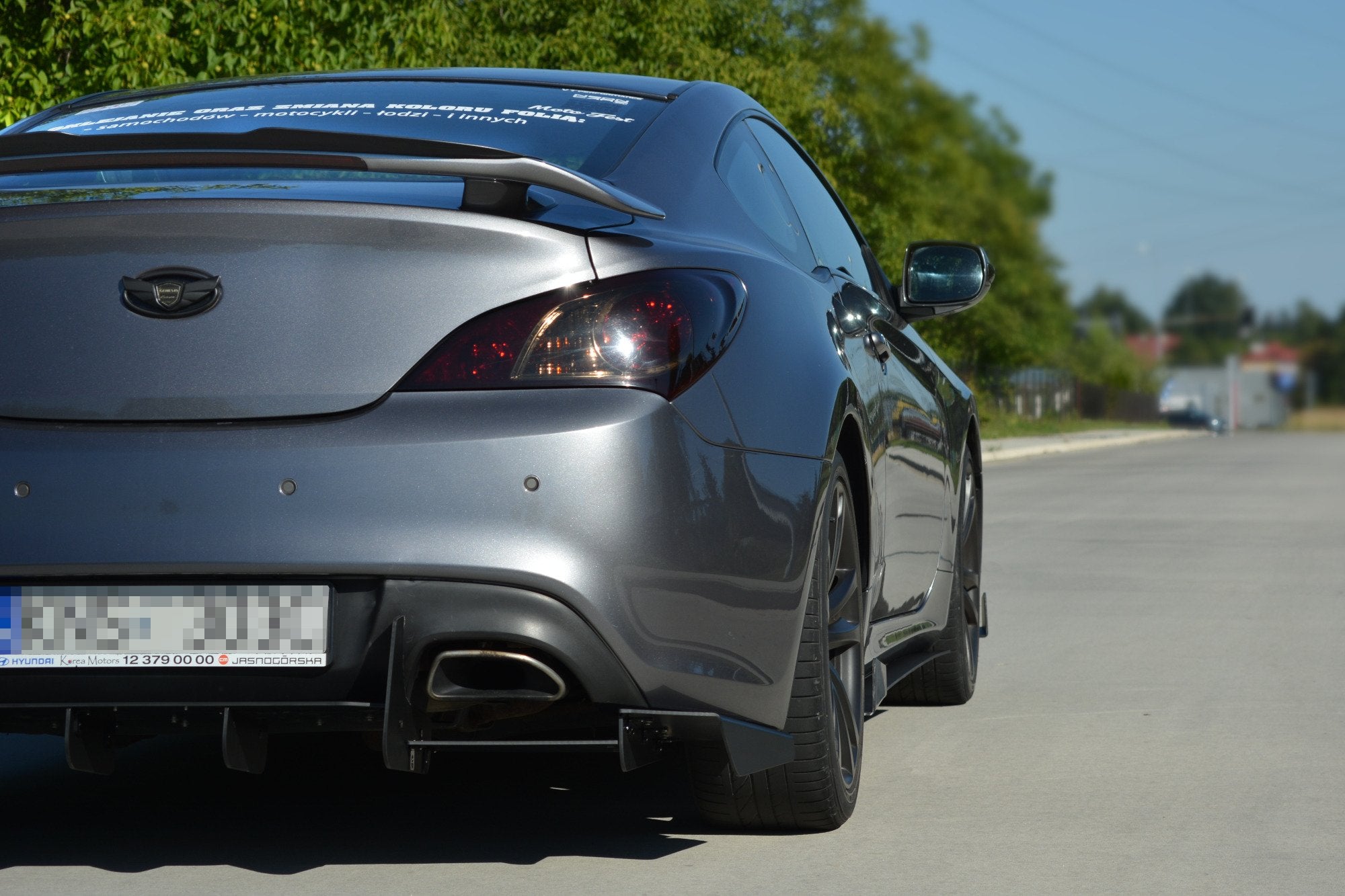Spoiler CAP für HYUNDAI GENESIS COUPÉ MK.1