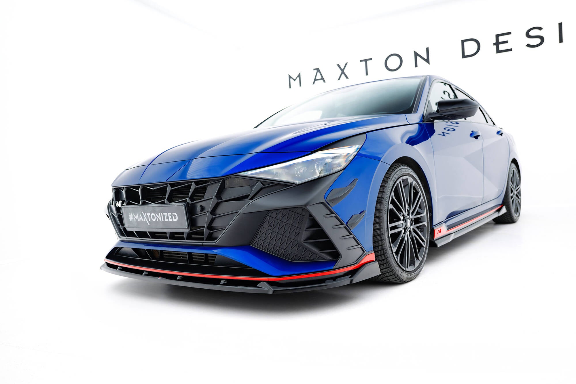 Frontlippe V2 für Hyundai Elantra N Mk7