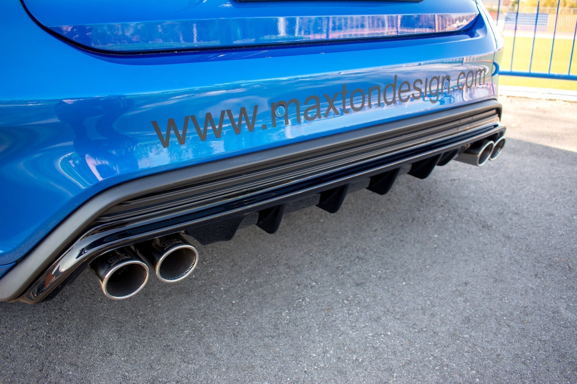 Diffusor Heck Ansatz für Ford Focus Hatchabck ST-Line