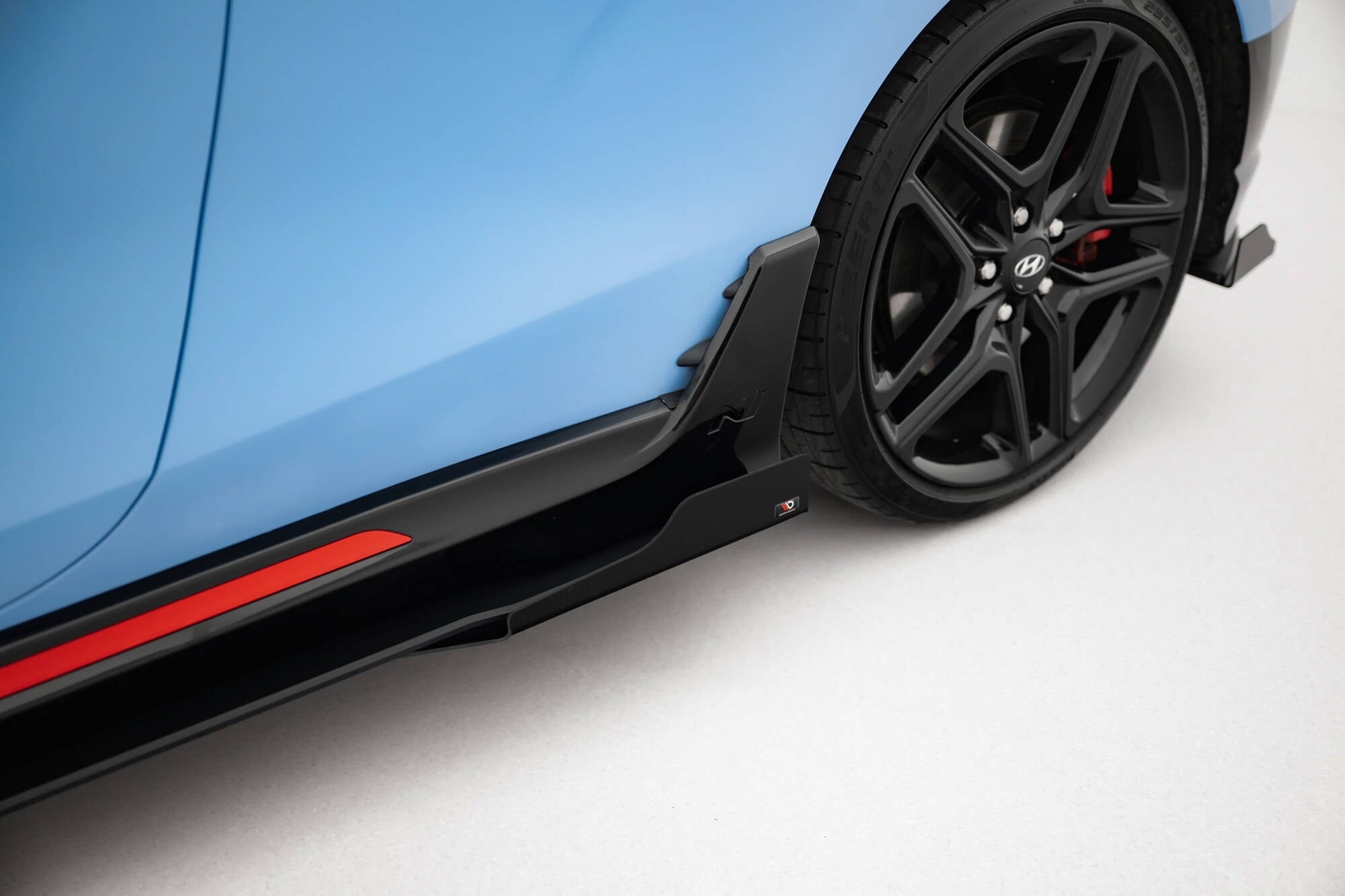 Street Pro Seitenschweller Ansatz + Flaps für Hyundai Veloster N Mk2