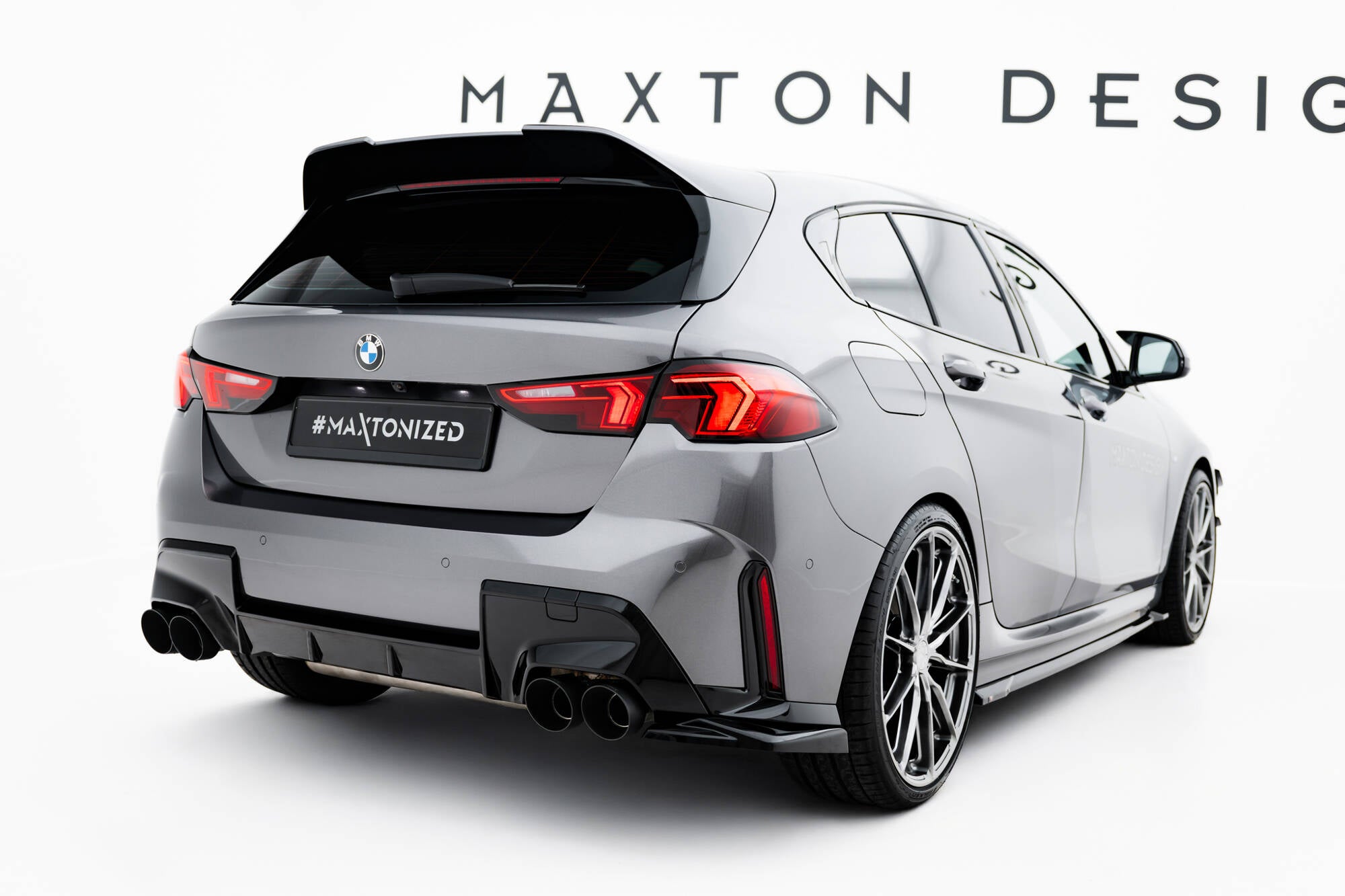 Flaps Heckansatz V5 Diffusor für BMW M135i F70